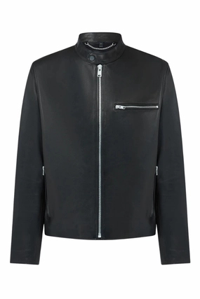 Hypoallergenic Fabric Blend Track Racer Jacket