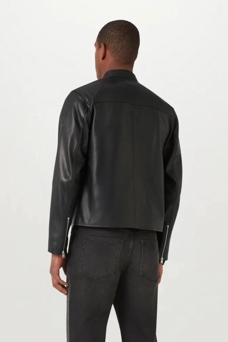 Track Racer Jacket Flexible Shoulder ReinforcedElasticHem