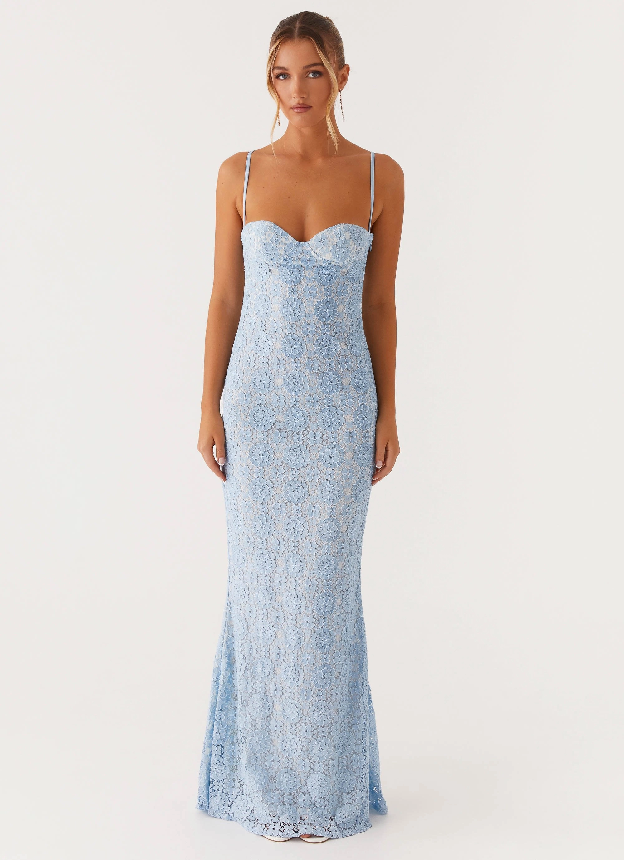 Sonia Maxi Dress - Blue Resort Outfit Lounge Base