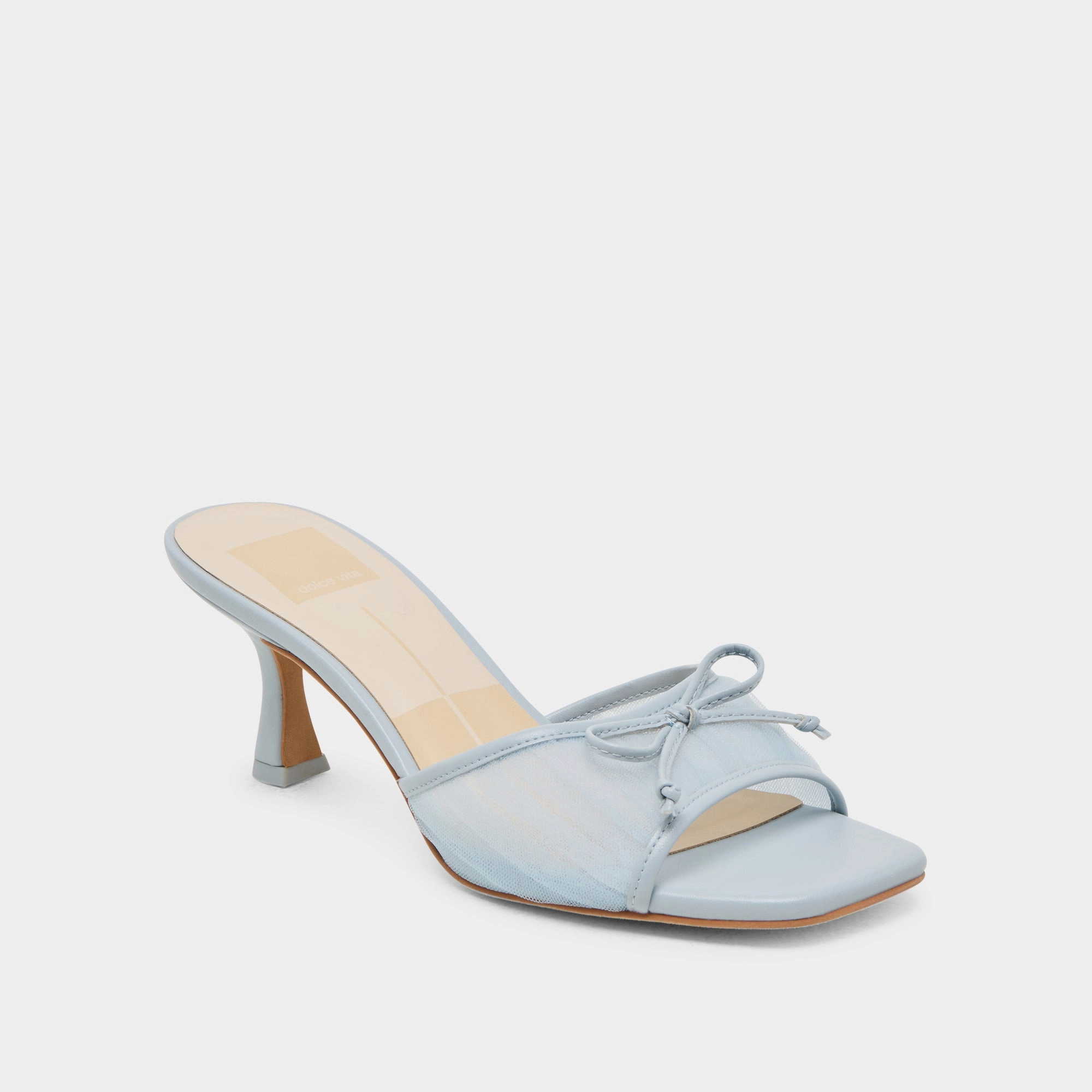 GALEN HEELS LIGHT BLUE TULLE Chic Elegance Perfect Form