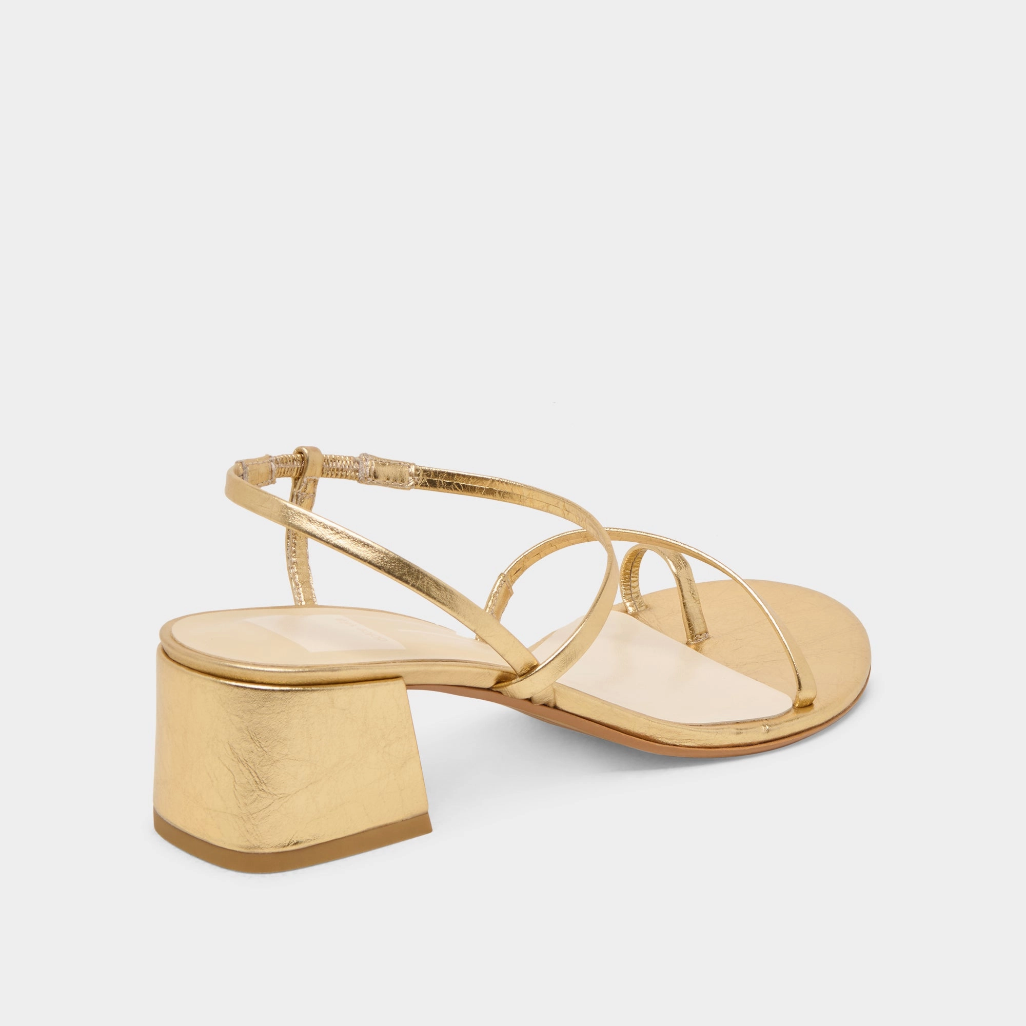 Show Spark Boss Glow TRINI HEELS GOLD LEATHER