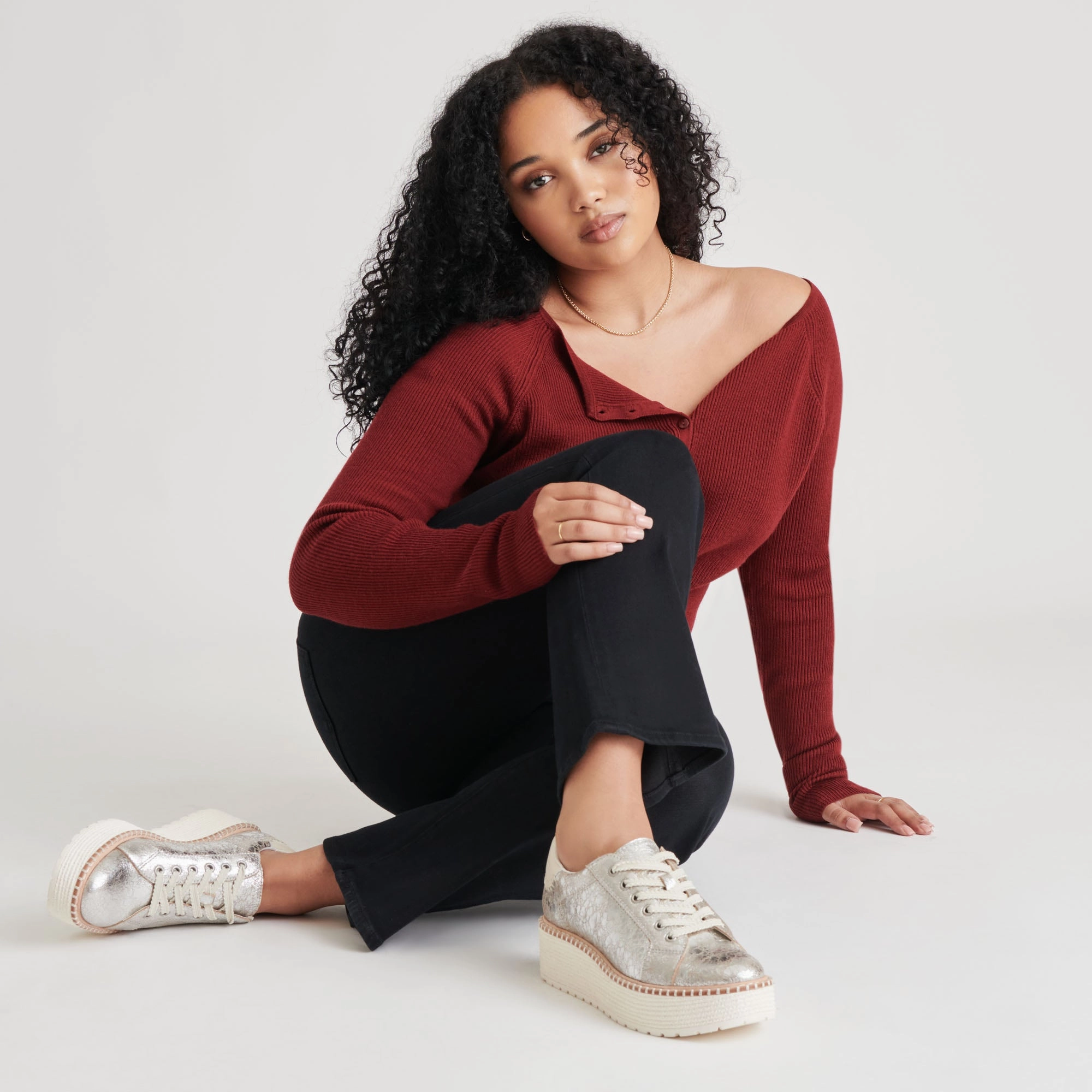 TWAIN SNEAKERS SILVER CRACKLED LEATHER Airflow Chamber Responsive EVA