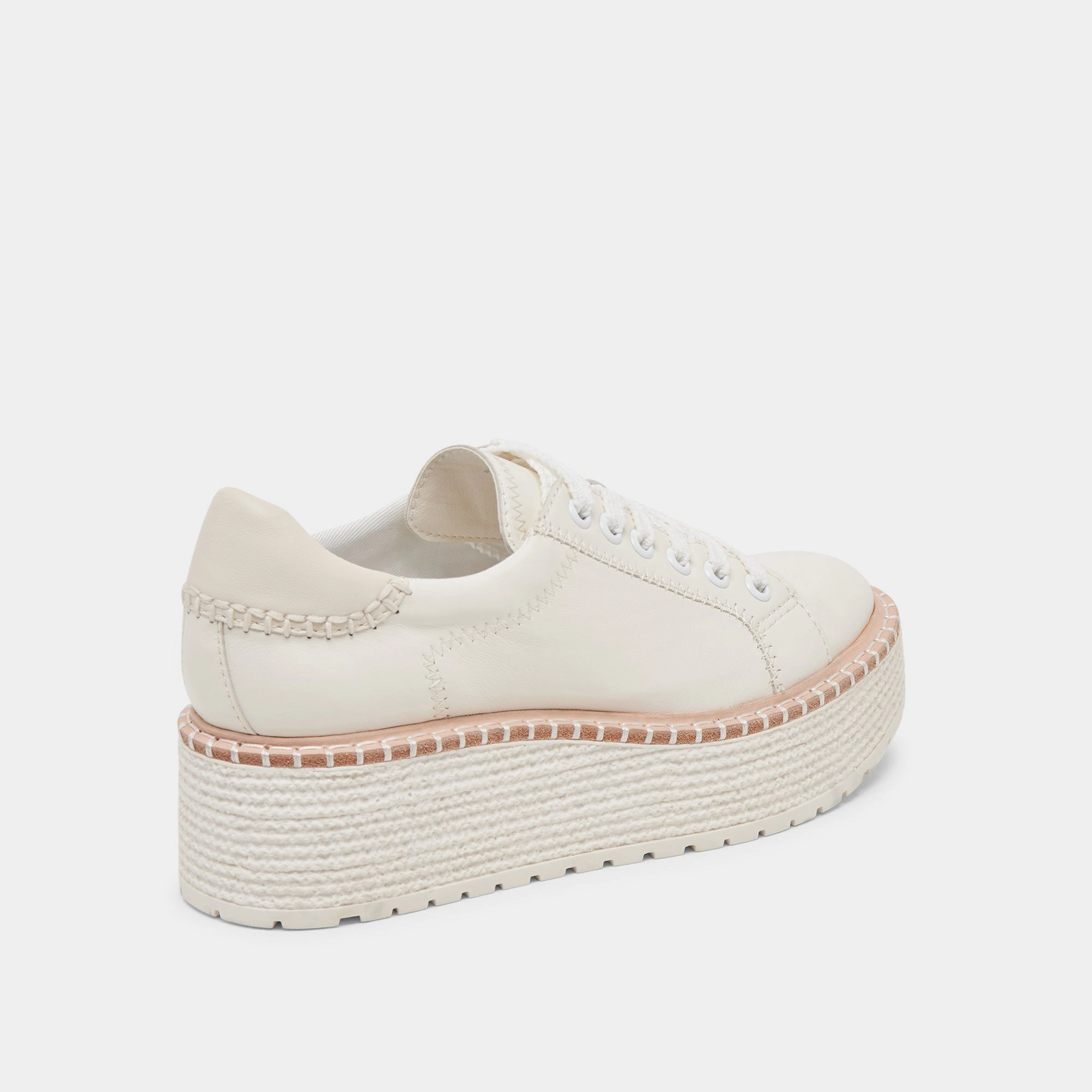 TWAIN SNEAKERS WHITE LEATHER Fashion-forward comfort