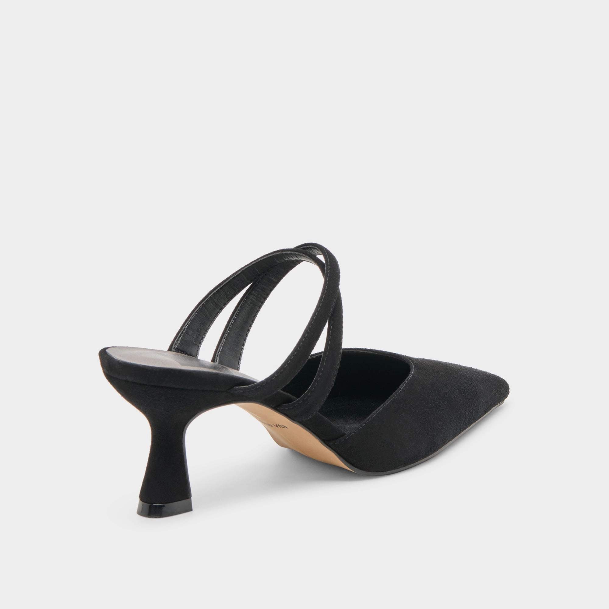 Fashion Comfort City Spark LINORE HEELS ONYX SUEDE