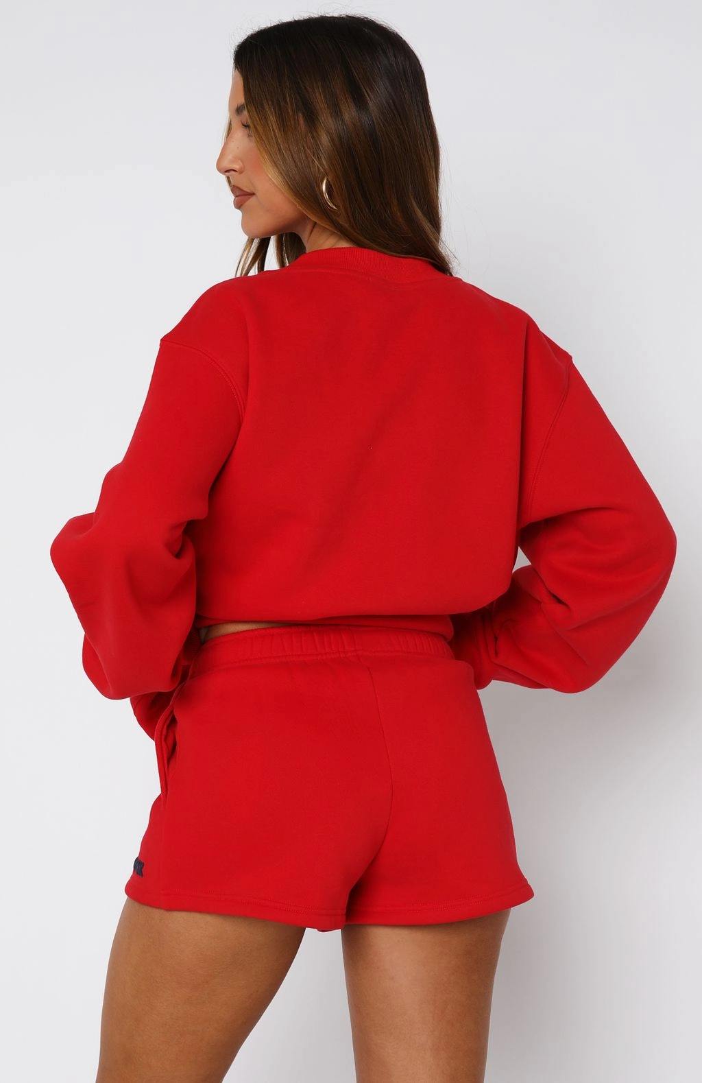 Versatile Wear NonSlipGrip Give It A Try Lounge Shorts Red