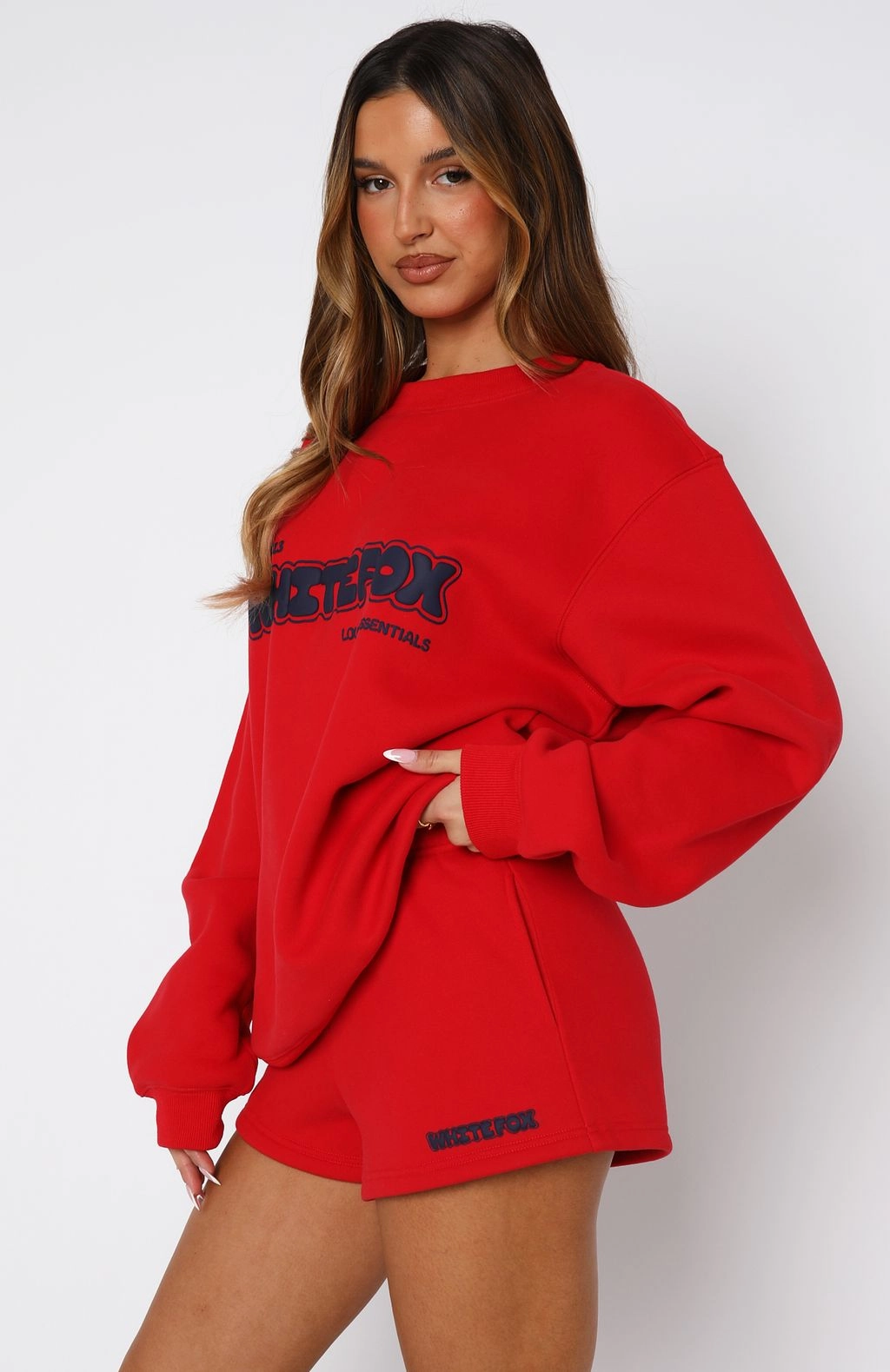 Give It A Try Lounge Shorts Red housewarming gift Breathable mesh lining