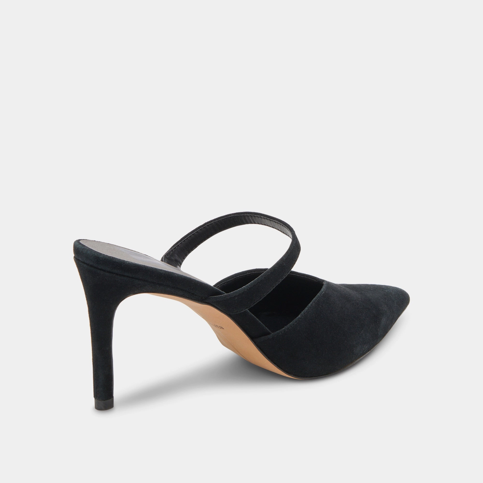 Boho Glow Refined Comfort KANIKA WIDE HEELS ONYX SUEDE