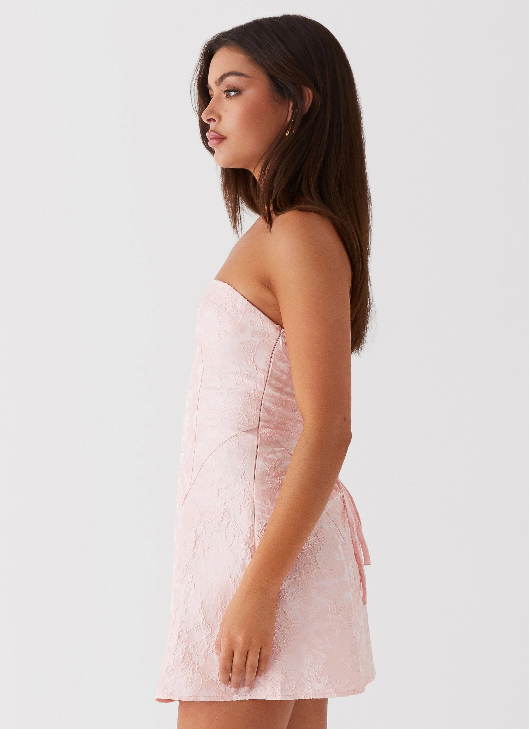 So Stylish Mini Dress - Pink Understated Charm