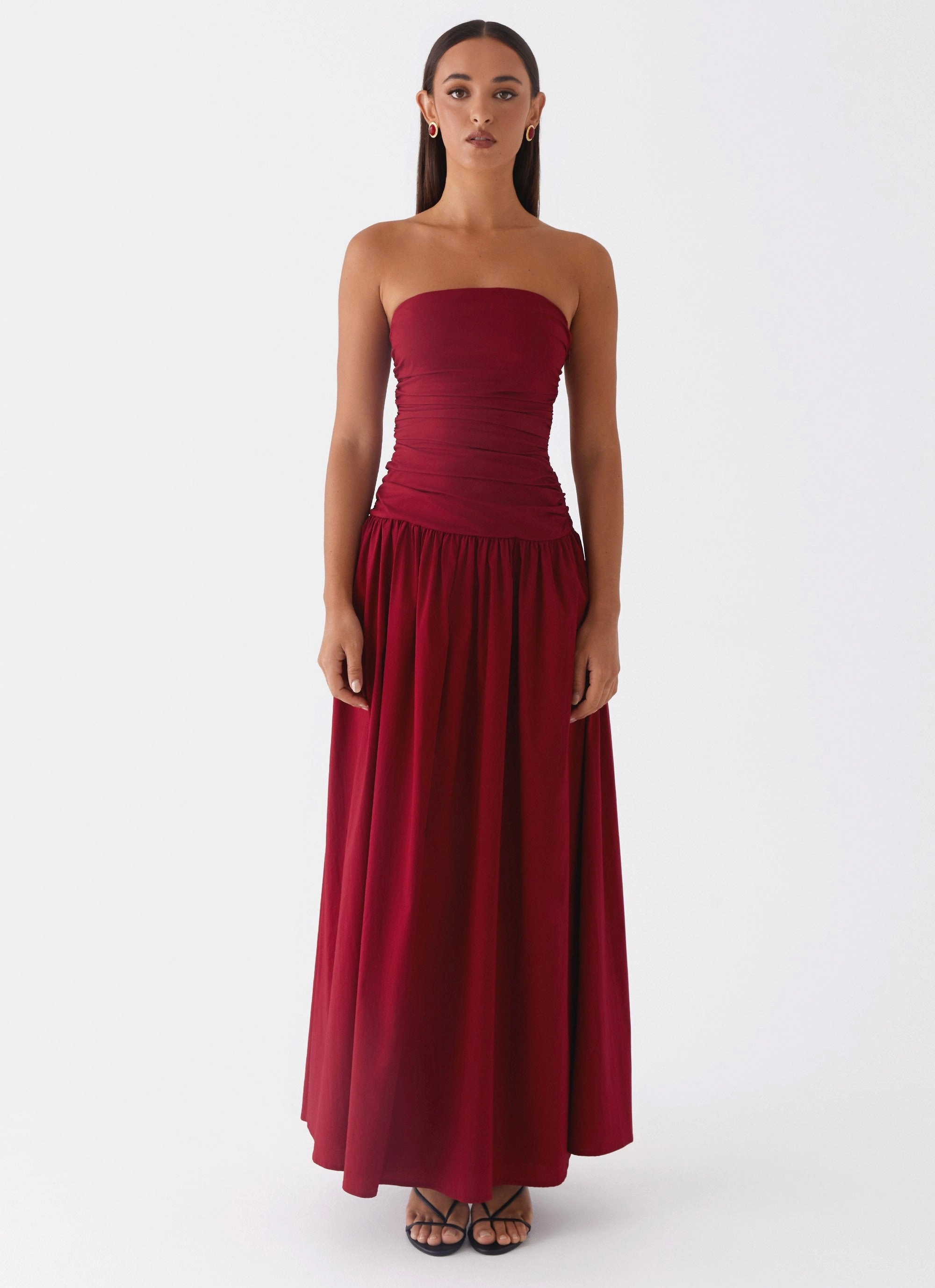 Carmel Maxi Dress - Merlot All-Occasion Wear