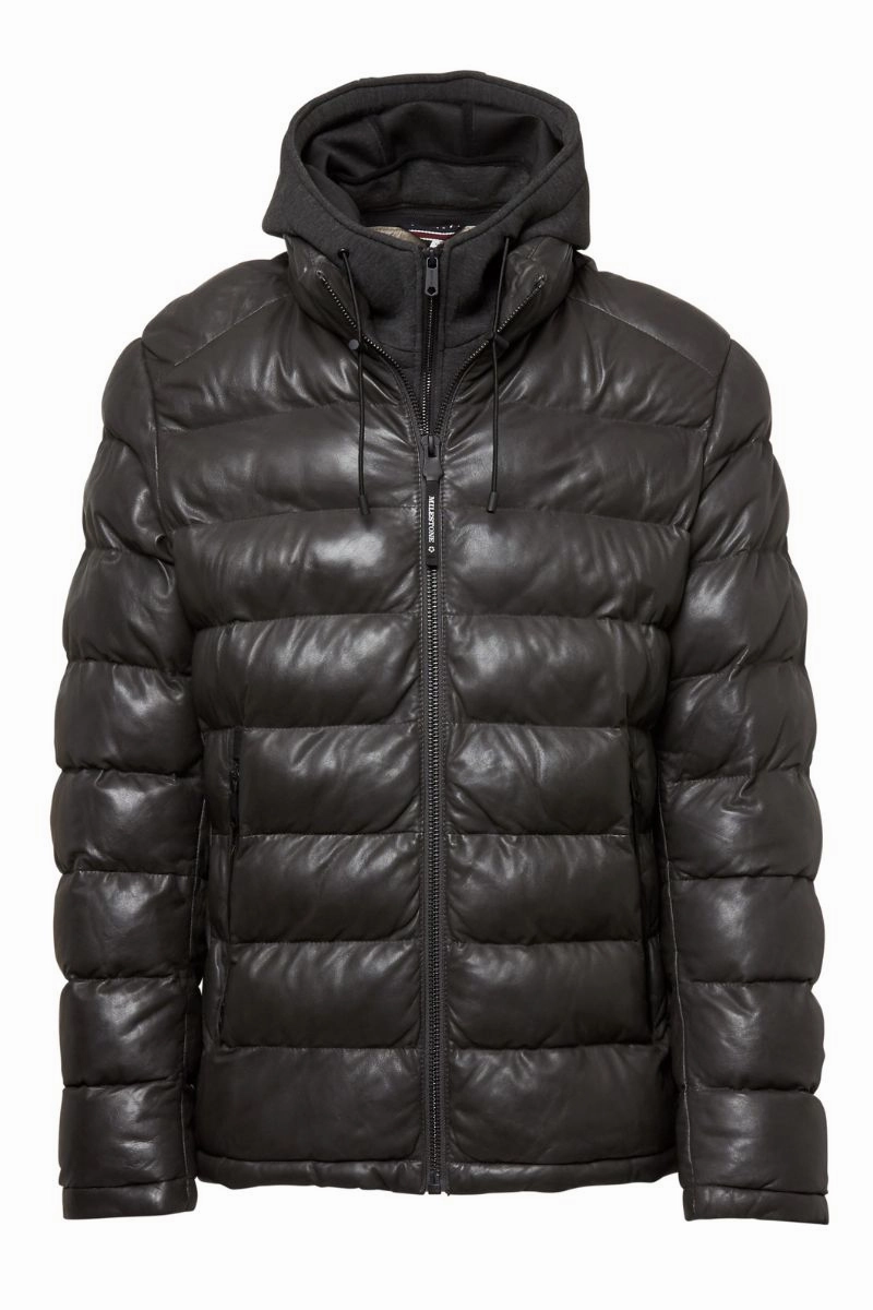 Callisto Leather Bomber Jacket Weekday Street Look