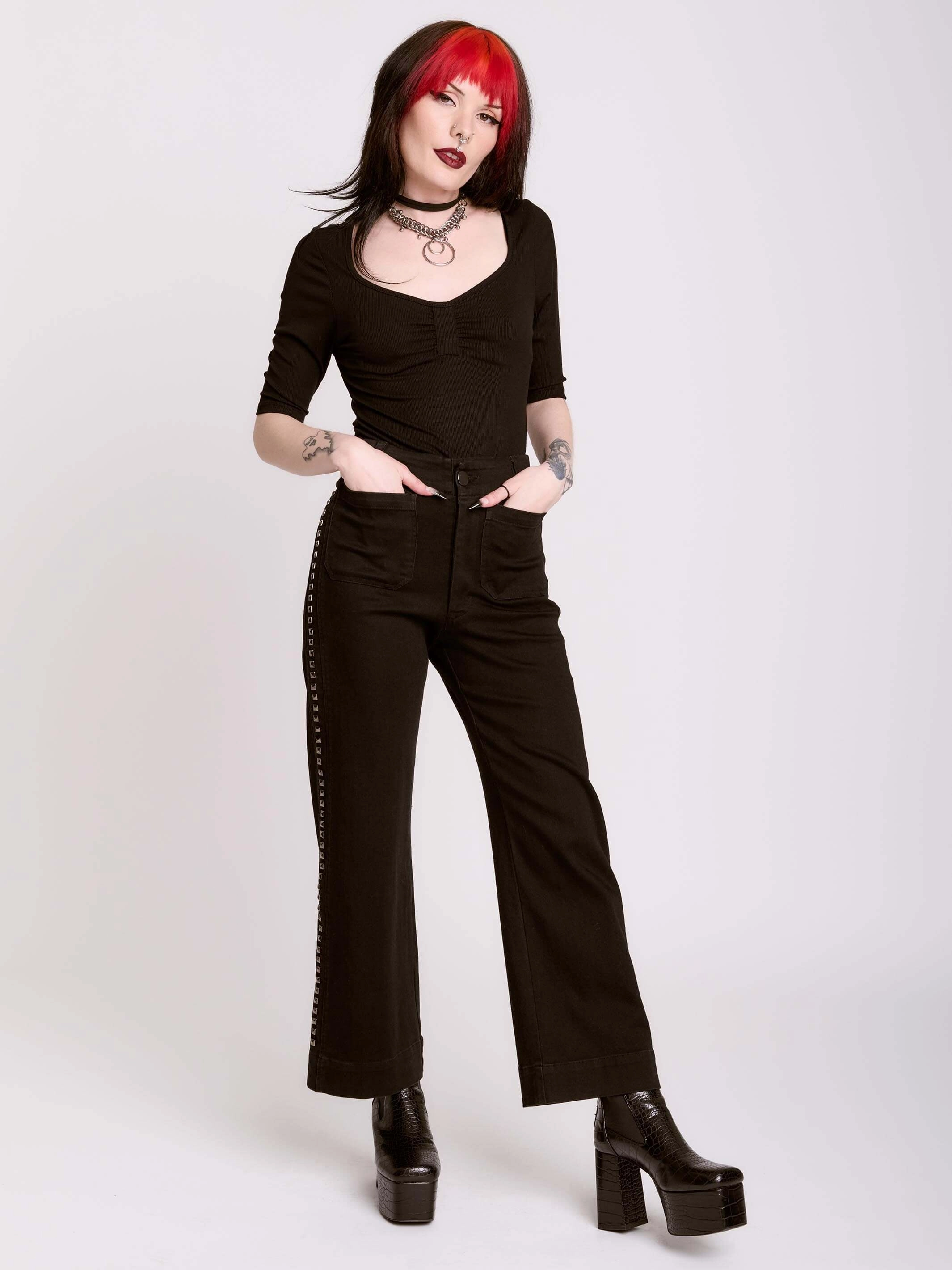 Crochet Bat Top Comfortable texture