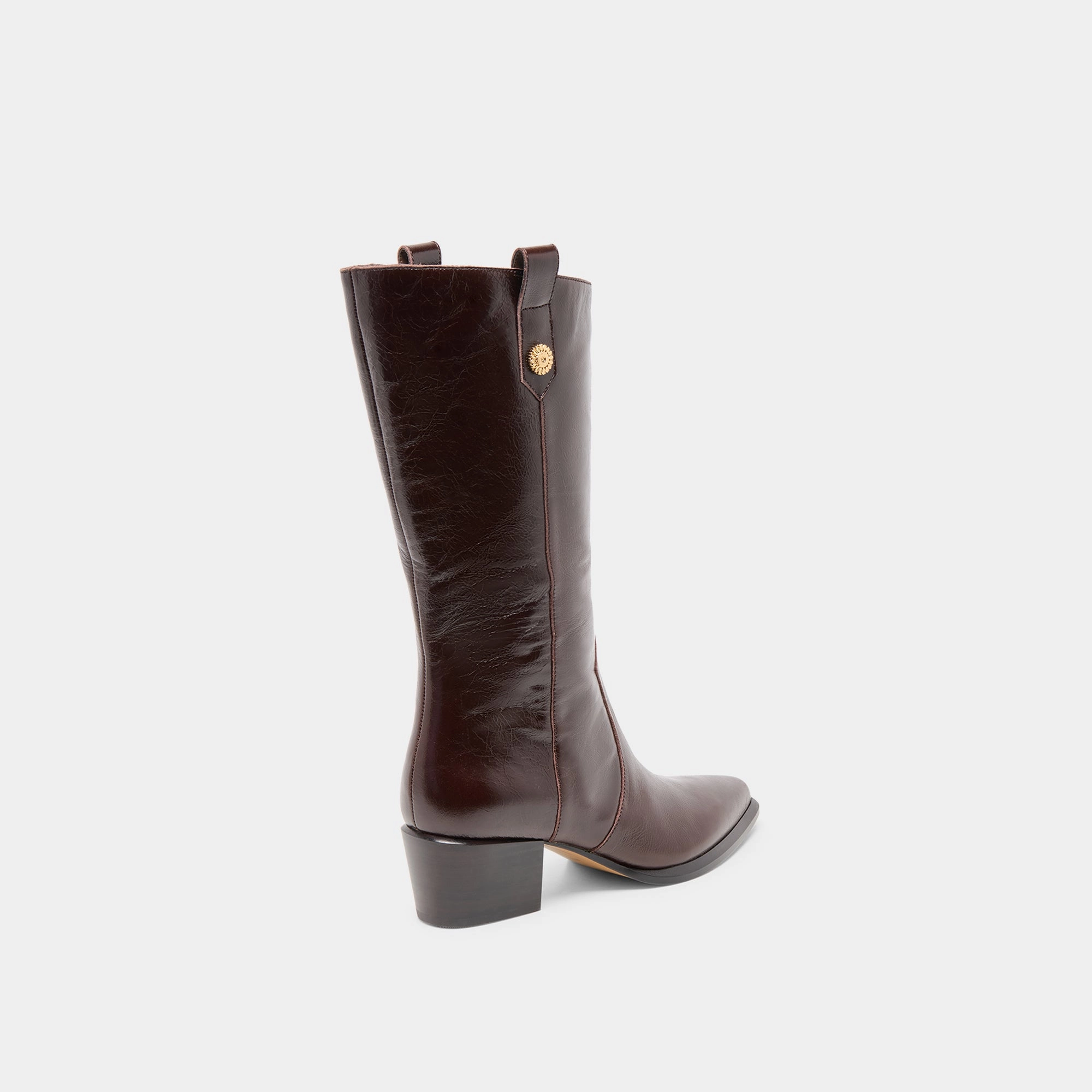 VERN WIDE CALF BOOTS CHOCOLATE LEATHER quick dry Rugged Built Rainy Day Commuter