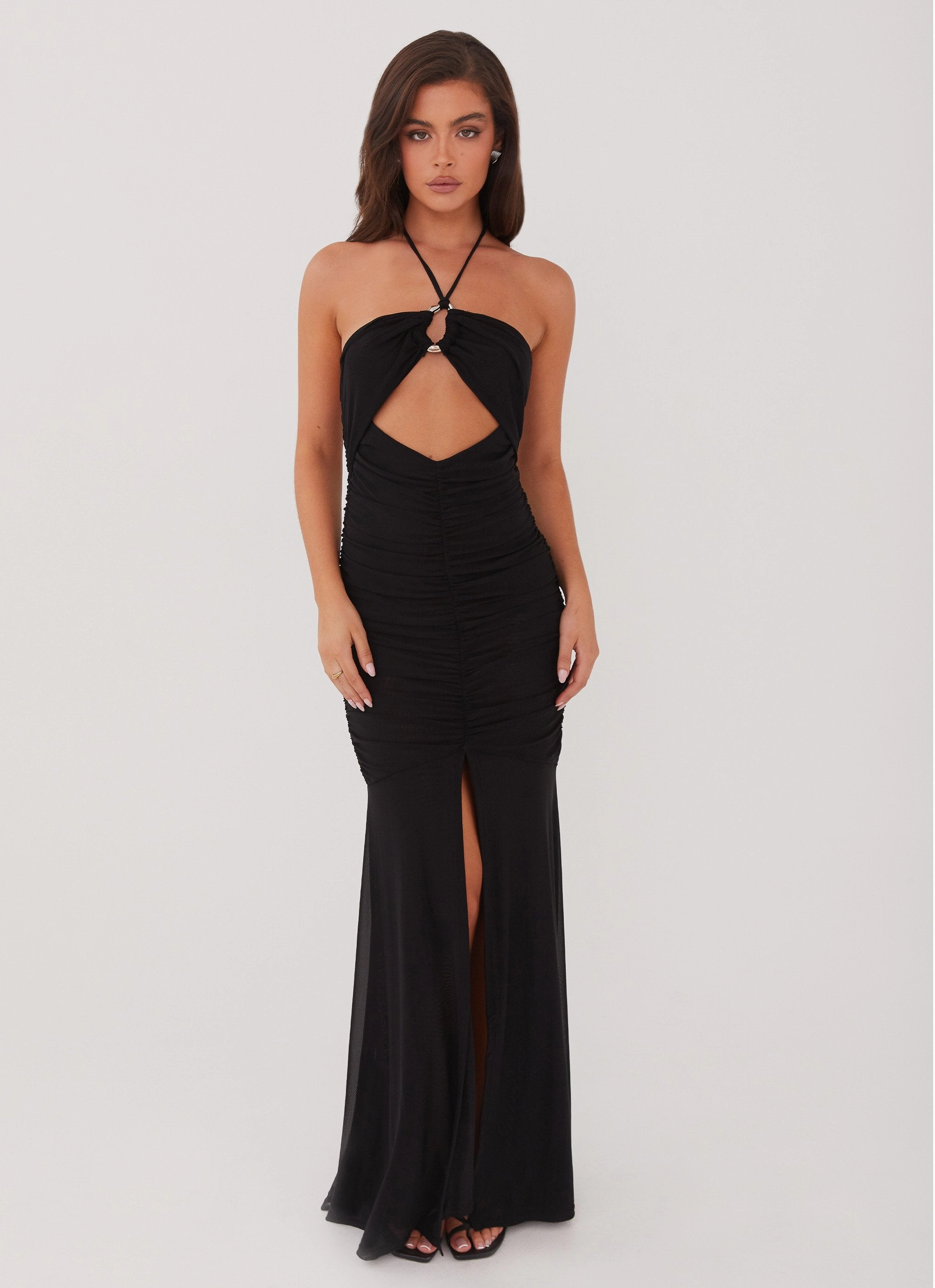 Easy Pretty Brynne Maxi Dress - Black