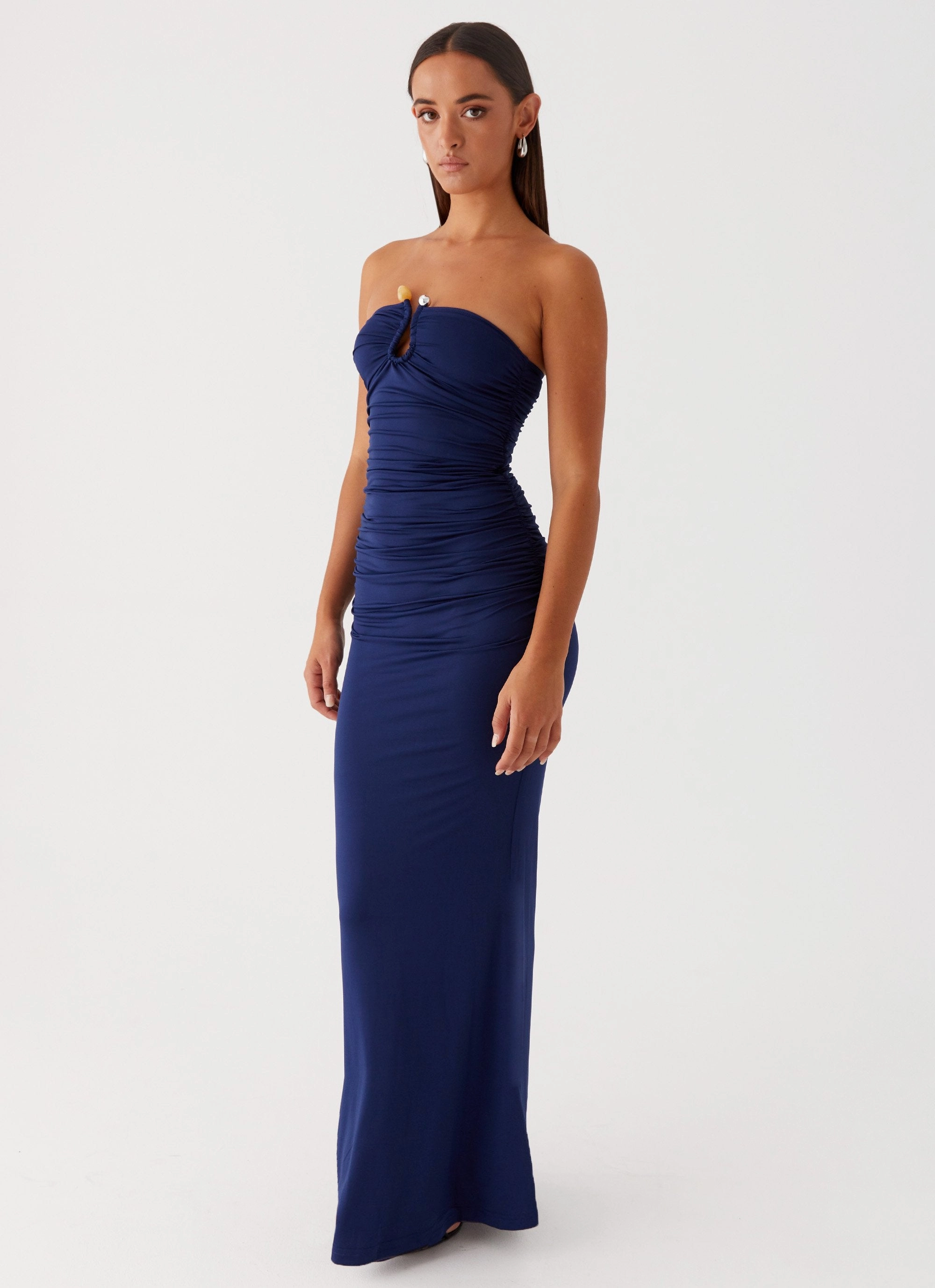 Rudy Maxi Dress - Navy Balanced Fit