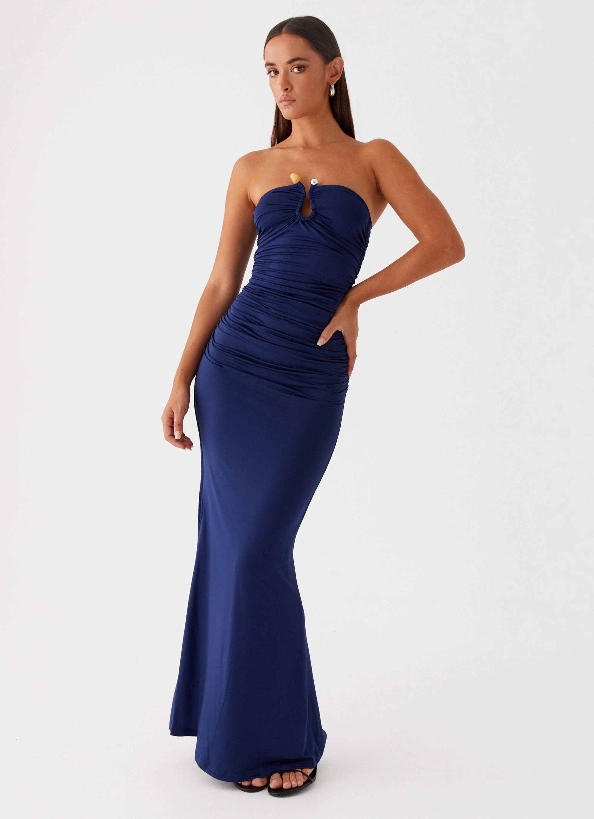 Rudy Maxi Dress - Navy Whimsical Mood