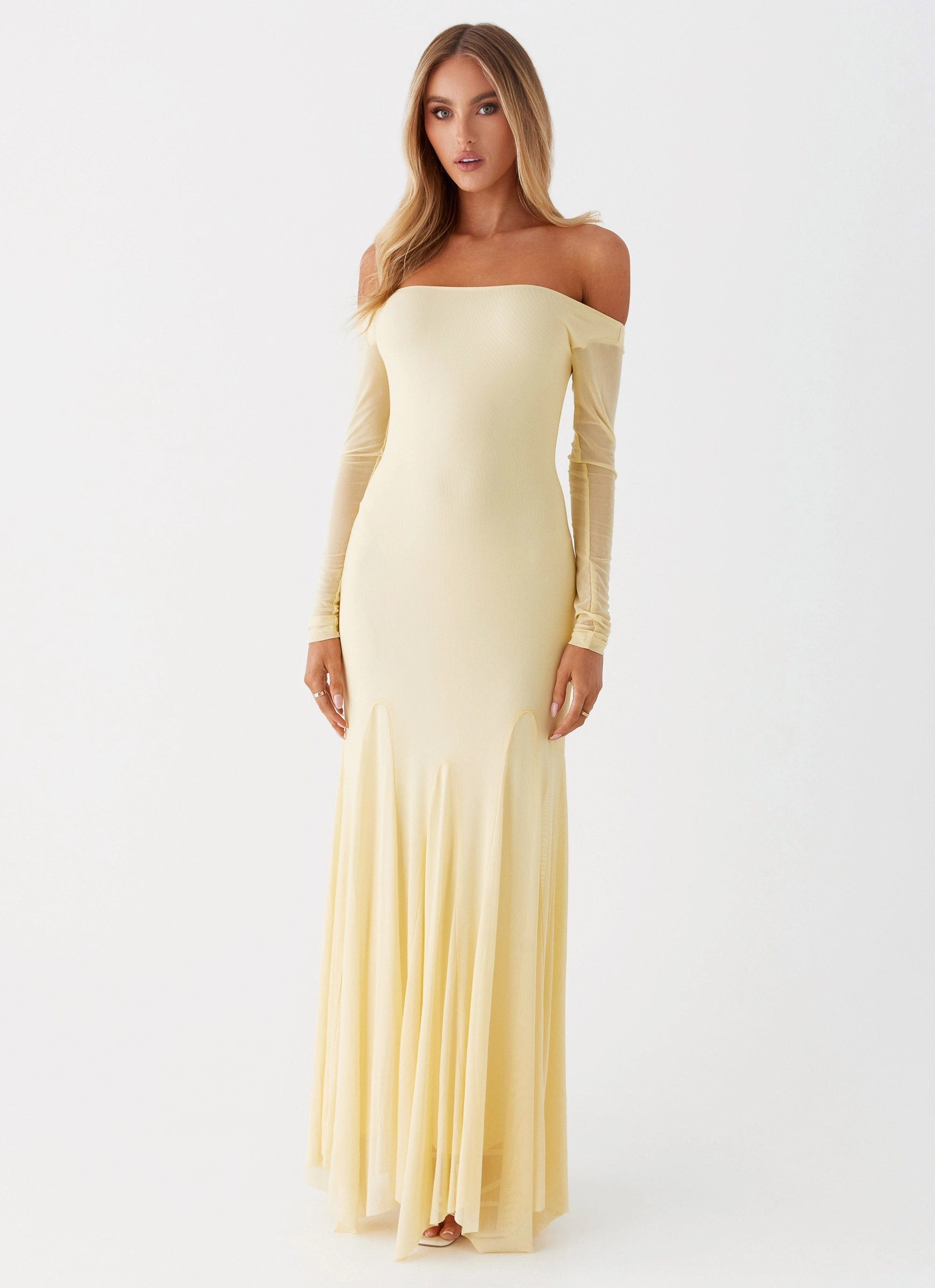 Relax Tones Maribel Maxi Dress - Yellow