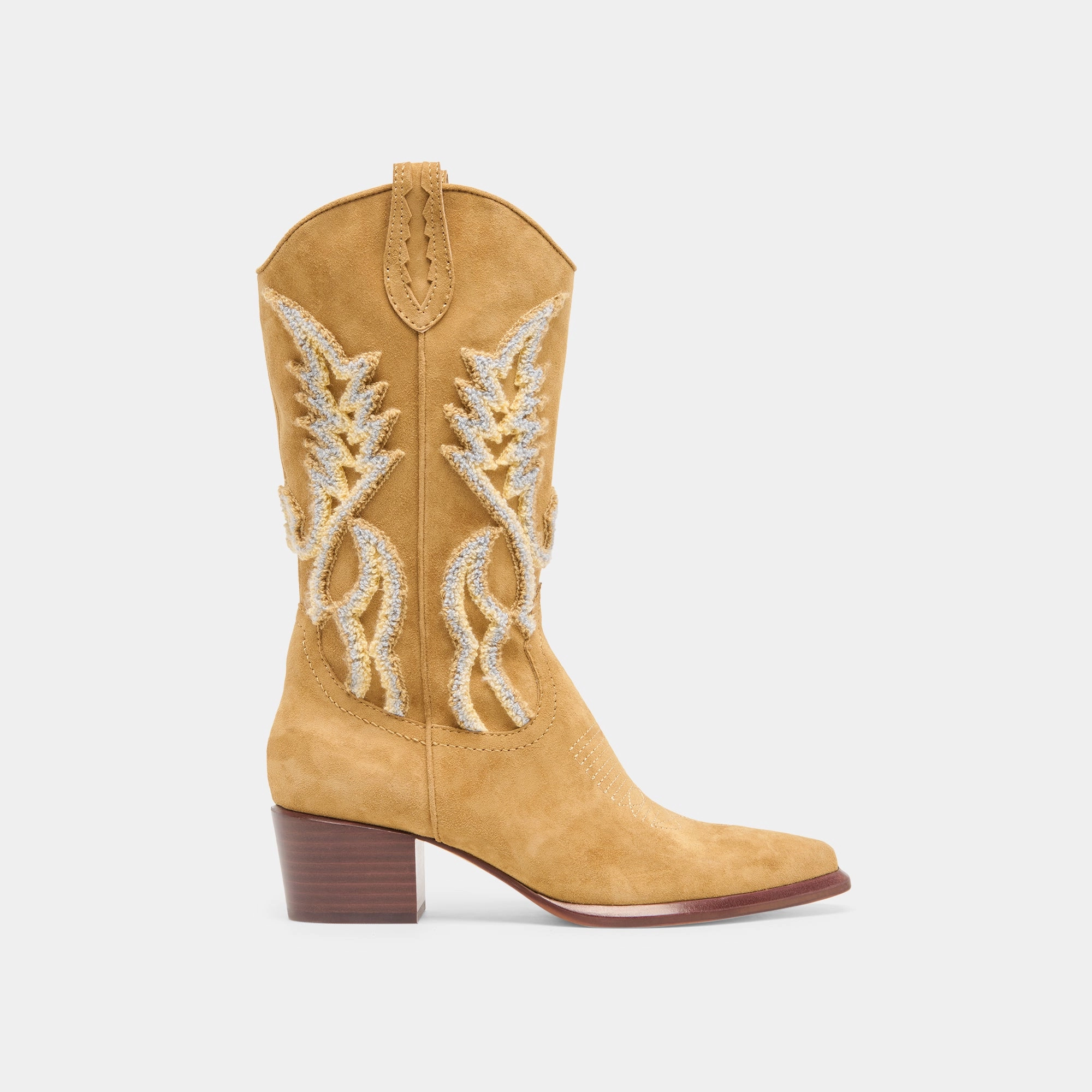 Stable Ankle VILA BOOTS CARAMEL SUEDE