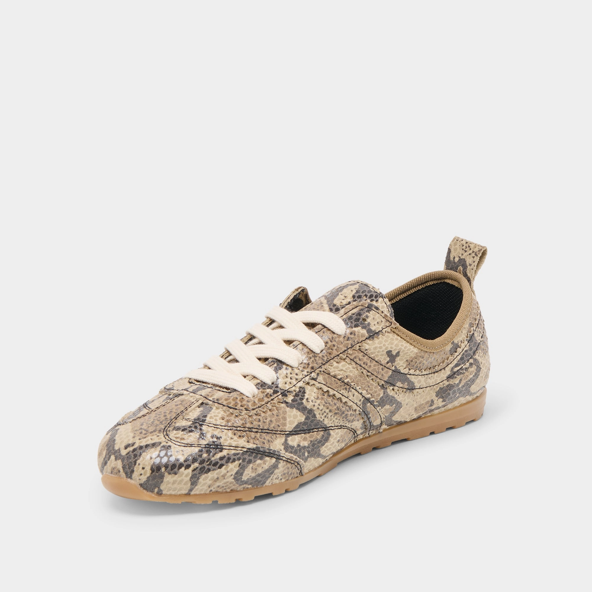 VIPER SNEAKERS SNAKE PRINT EMBOSSED LEATHER Ventilation Ports