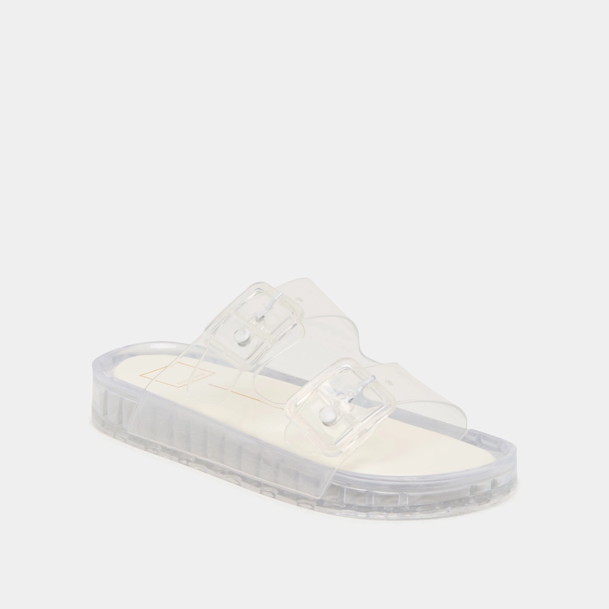 JULIO SANDALS CRYSTAL VINYL Abrasion Resistant Straps