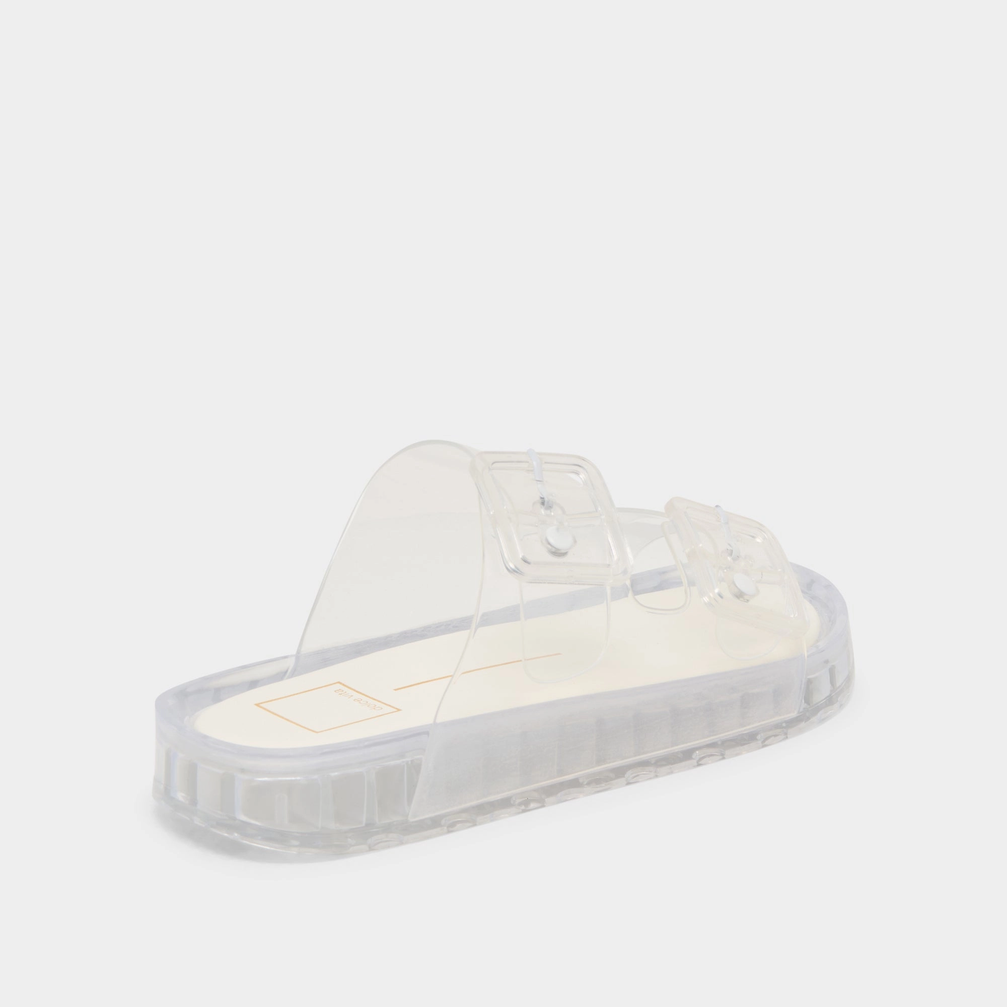 JULIO SANDALS CRYSTAL VINYL Anti Fatigue Reinforced Stitch Construction