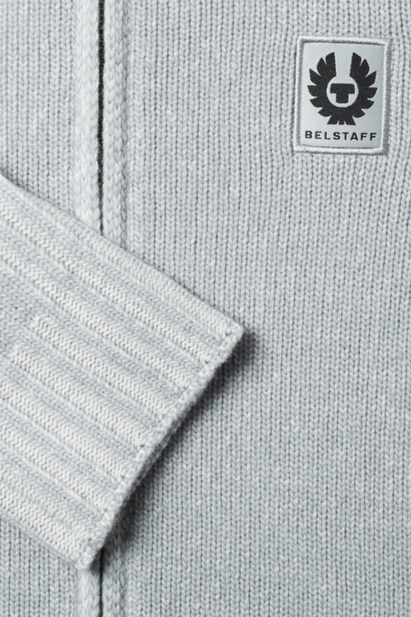 Watch Full Zip Jumper Simple Knitwear