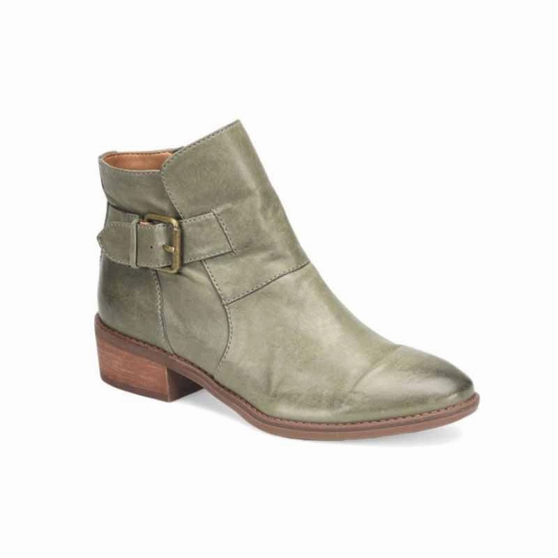 Stable Support Rainy Day Commuter Comfortiva Cardee Bootie in Forest - Women's