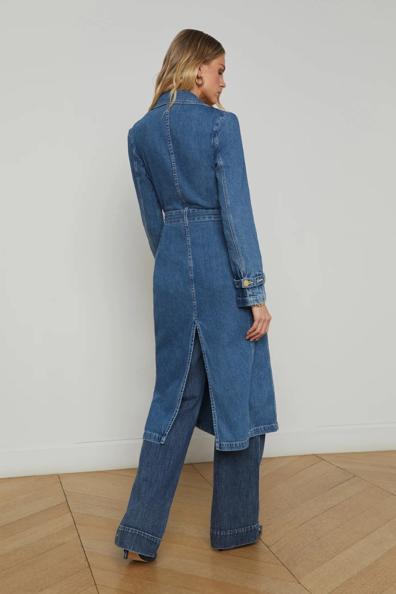 Bradley Denim Trench Ripstop Reinforcement