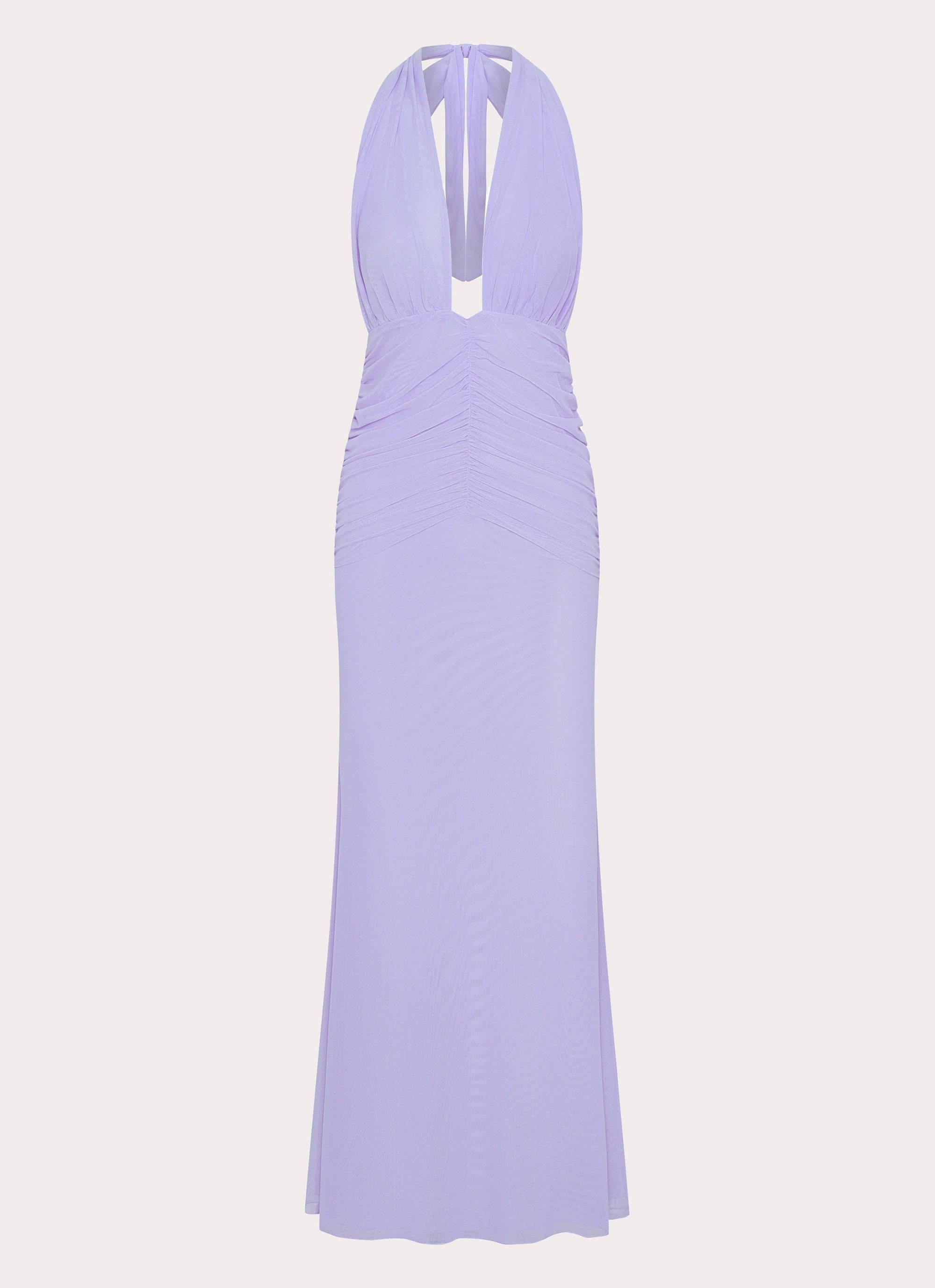 Places To Be Maxi Dress - Lilac Silky Form
