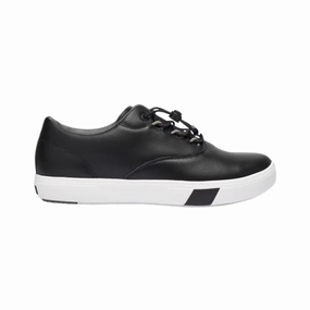 Stable Motion Women's #93 Casual Sneaker - Black (Wide Width)