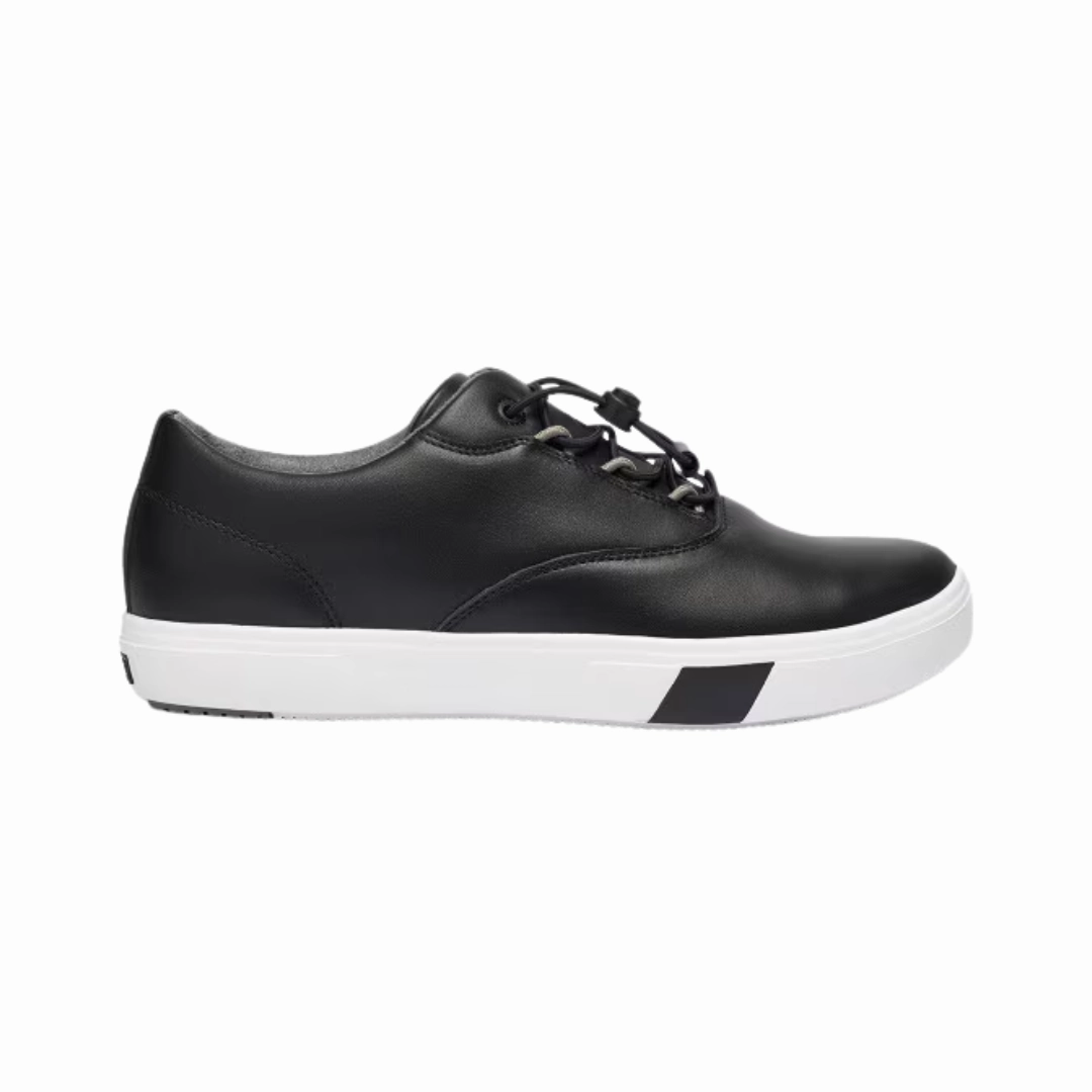 Women's #93 Casual Sneaker - Black (Wide Width) Shock Absorption Core