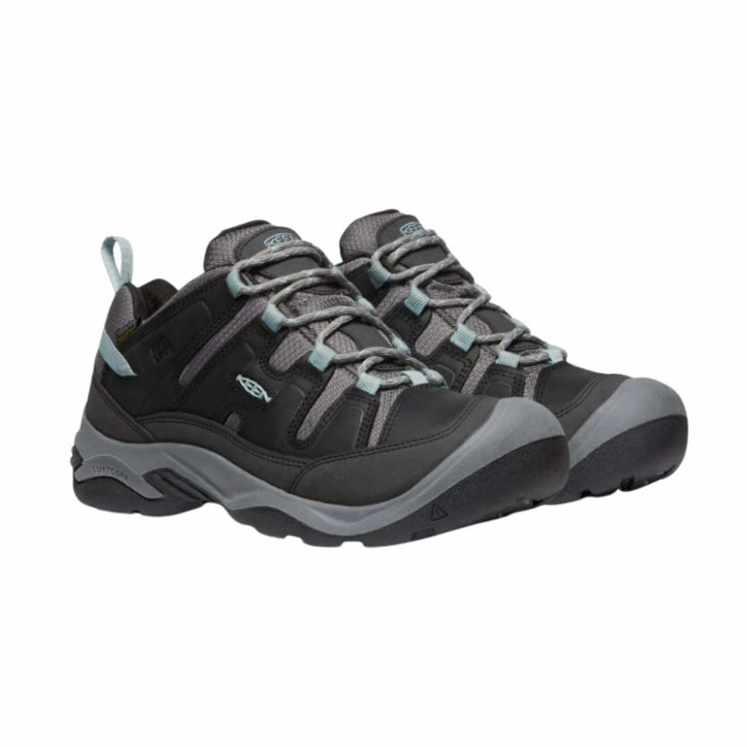 Women's Circadia Low Waterproof - Black/Cloud Blue (Regular Width) Mountain Trek Support Outdoor Movement