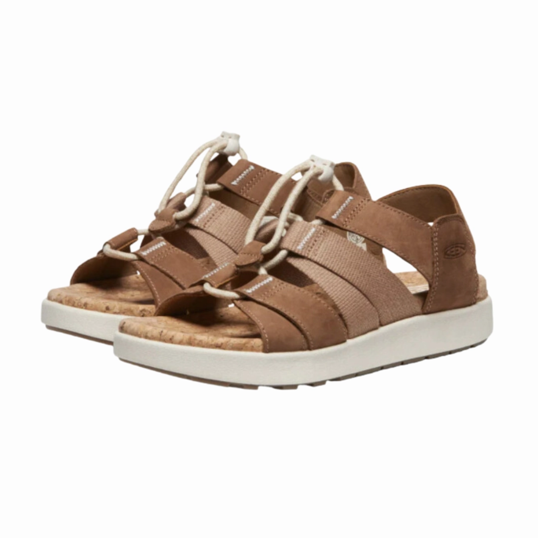 Women's Elle Mixed Strap - Toasted Coconut/Birch (Regular Width) Chic Vibe