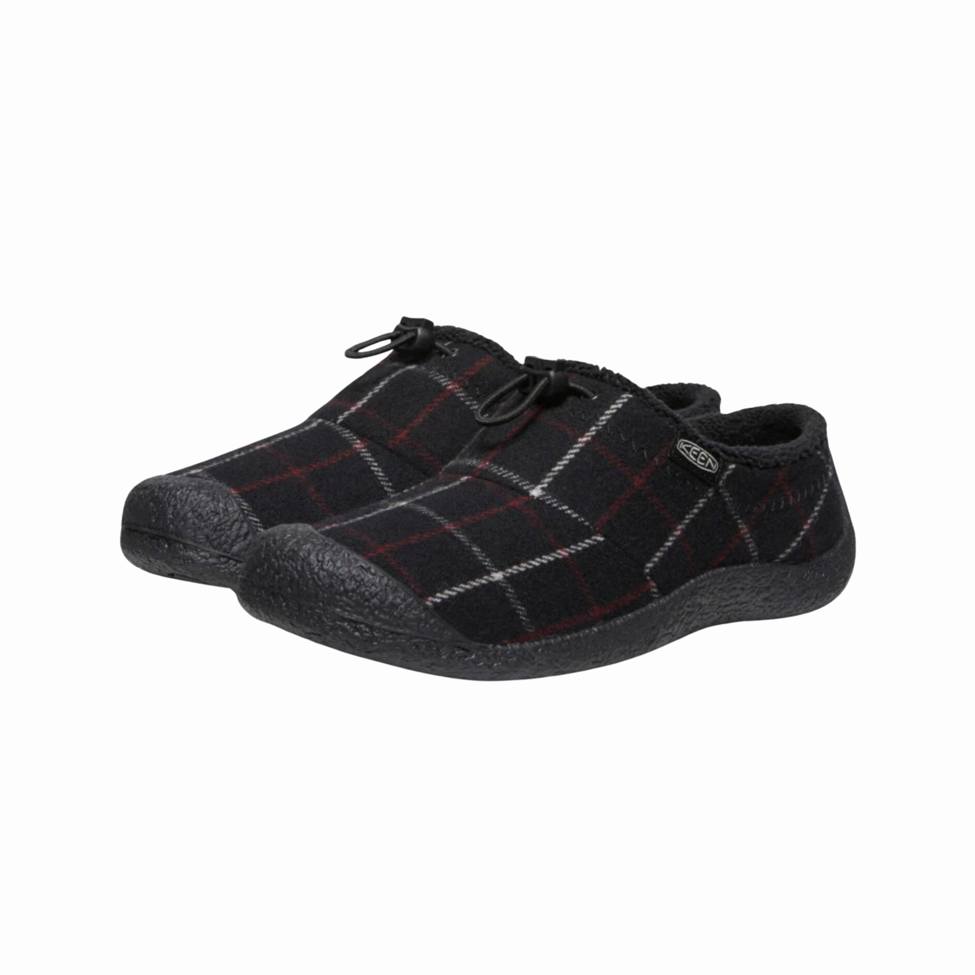 Women's Howser III Slide - Black Plaid (Regular Width) Slip On Mules