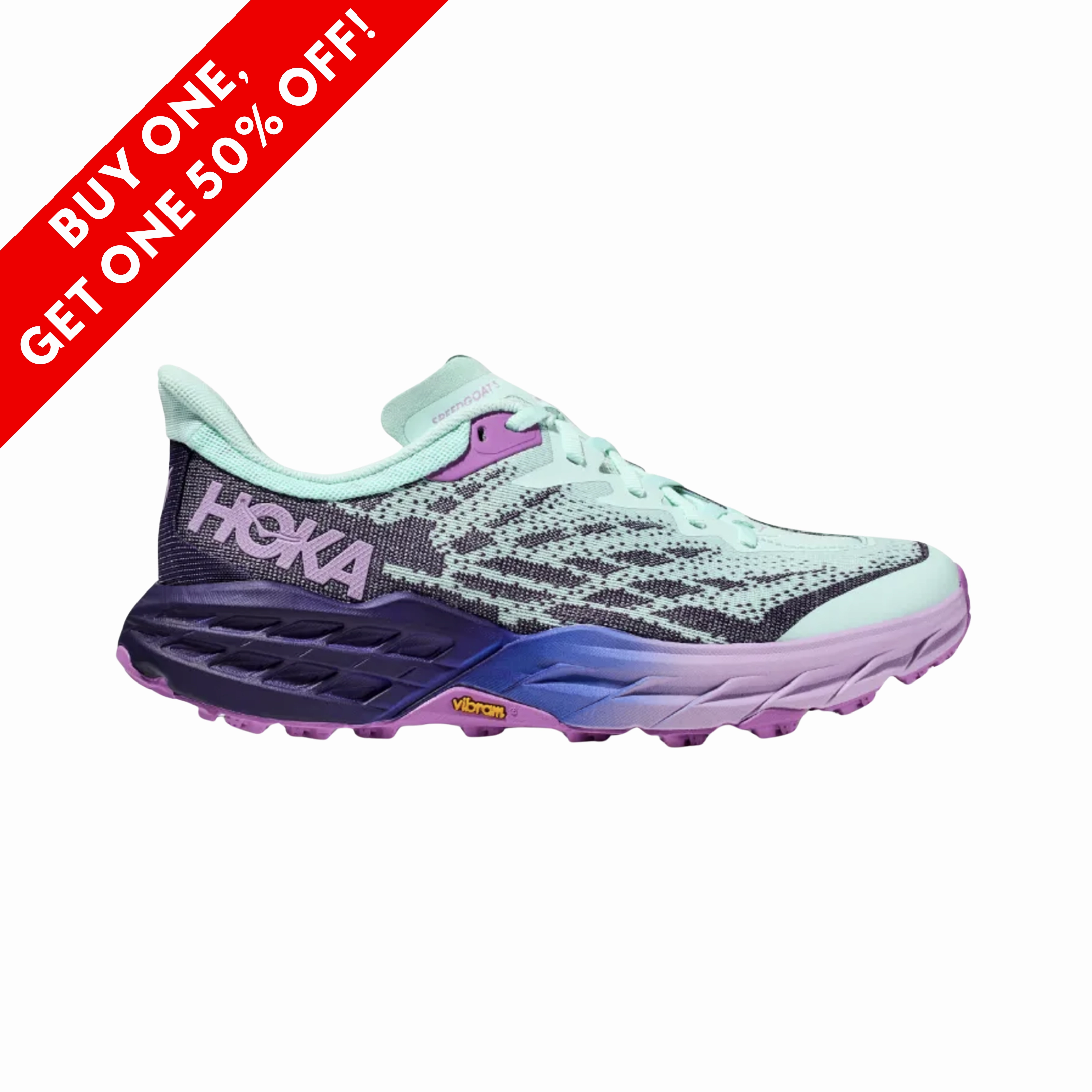 Long Distance Walk Women's Speedgoat 5 - Sunlit Ocean/Night Sky (B Width)