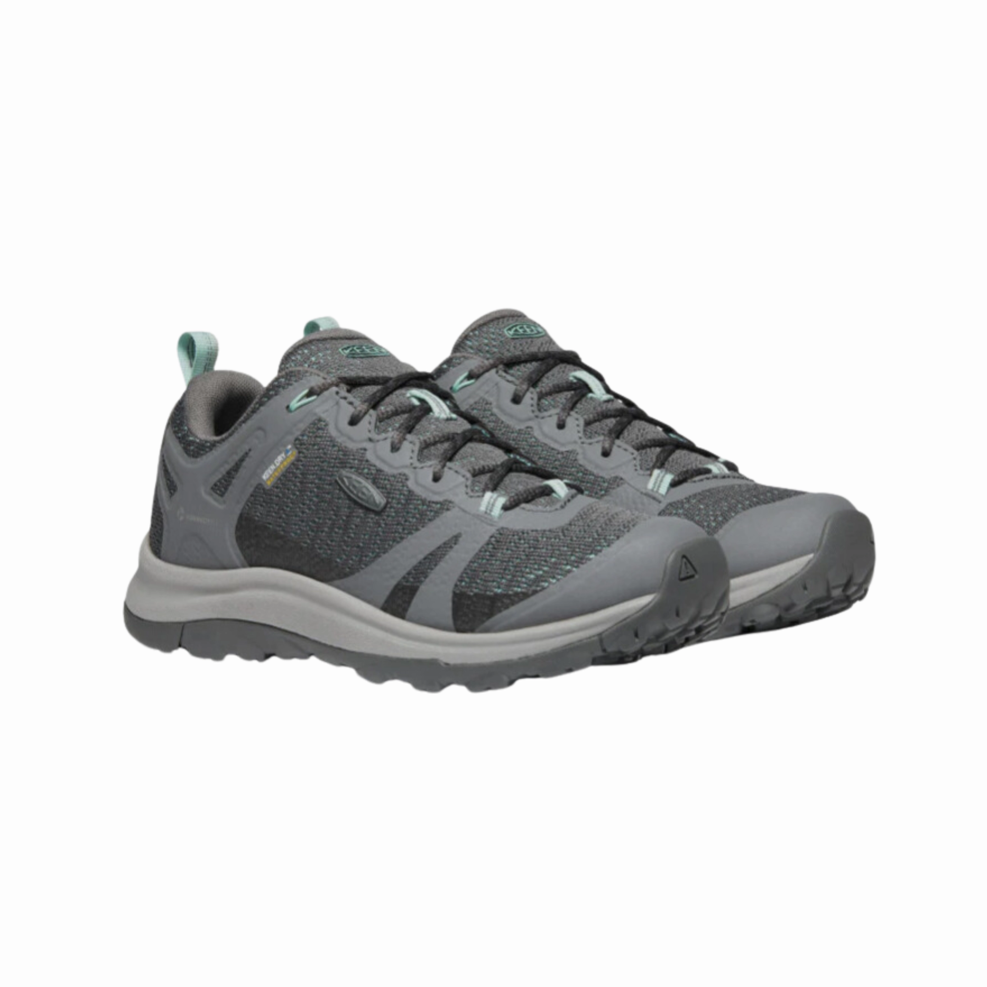 Women's Terradora II Low Waterproof - Steel Grey/Ocean Wave (Regular Width) Arch support