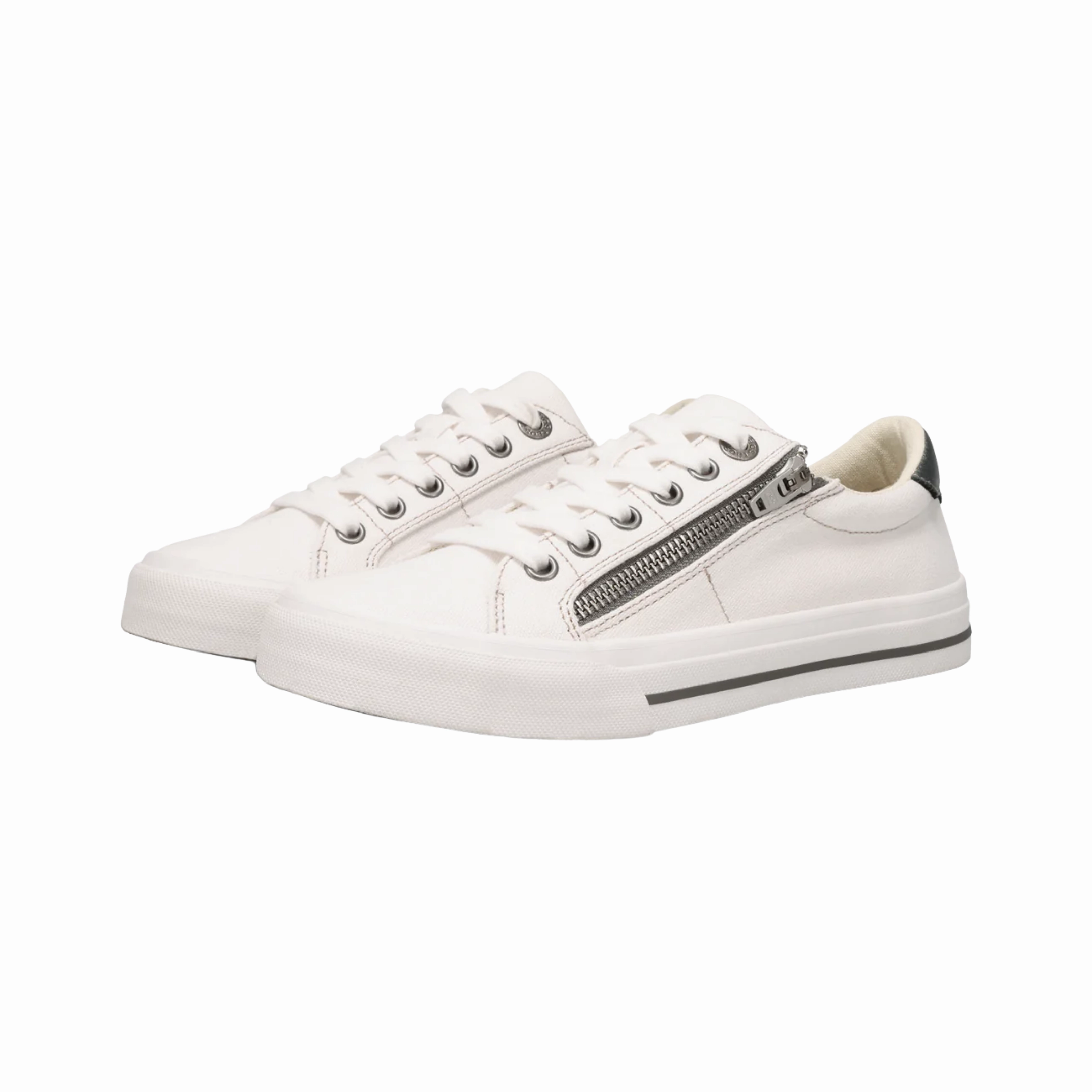 Women's Z Soul - White/Pewter (Regular Width) Indoor Use Edge Step