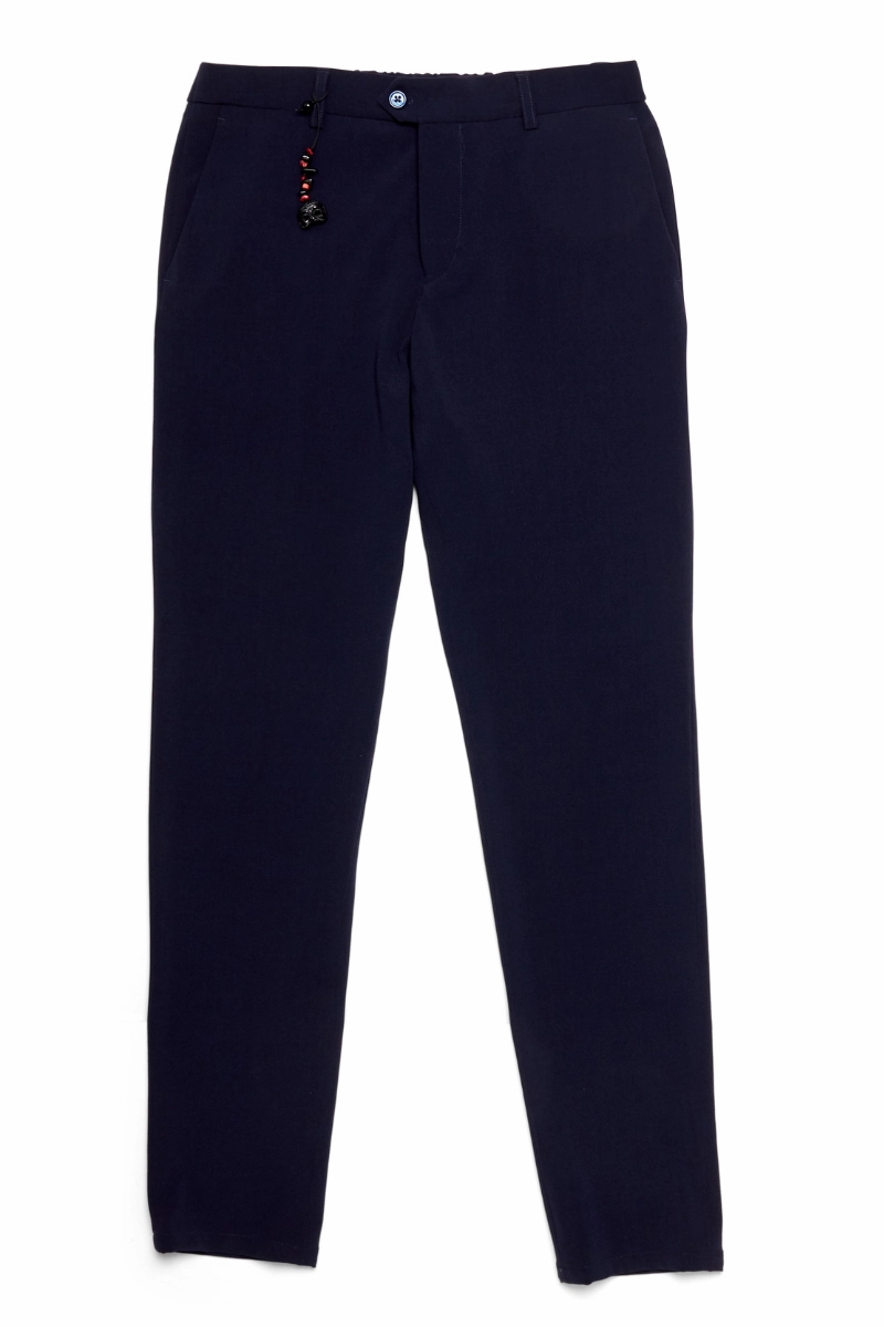 Relaxed Wearable AbrasionResistant Wool Crepe Stretch Lounge Pants