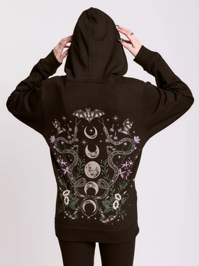 Moon Garden Hoodie Formal Wear graduation