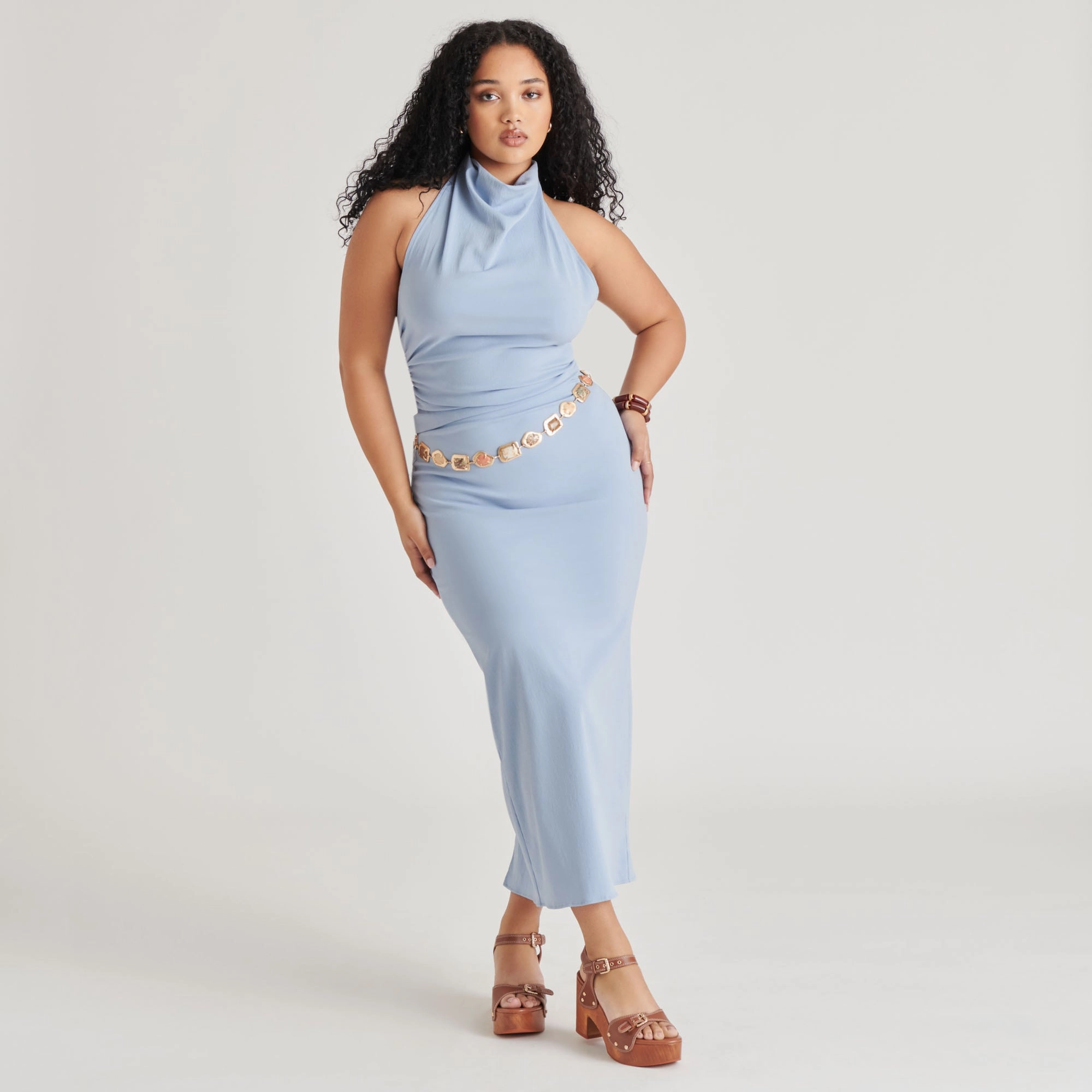 YANDY HEELS COGNAC LEATHER Resort Glam Street Proof