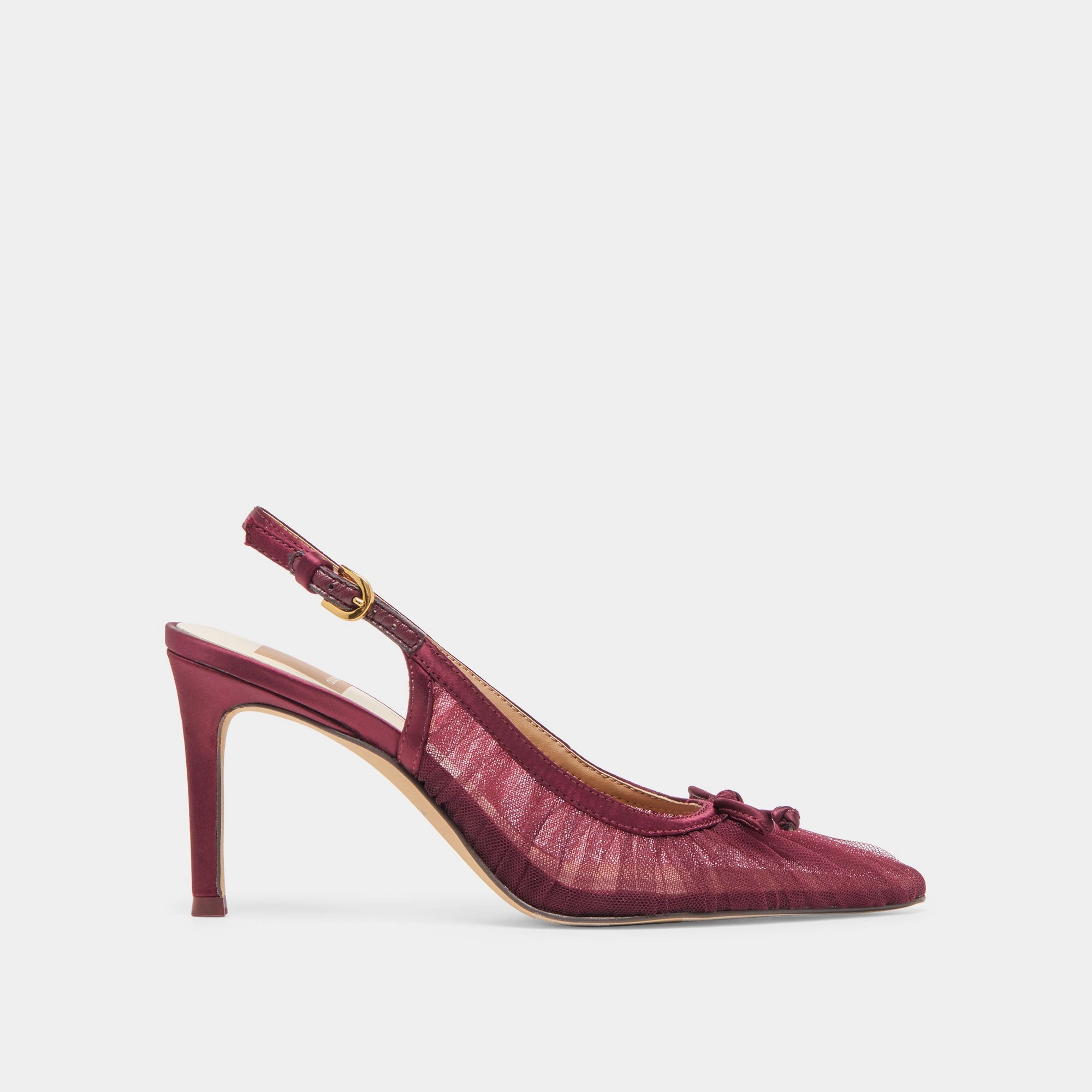 YELA HEELS CRANBERRY TULLE Daily Spark Custom Pick