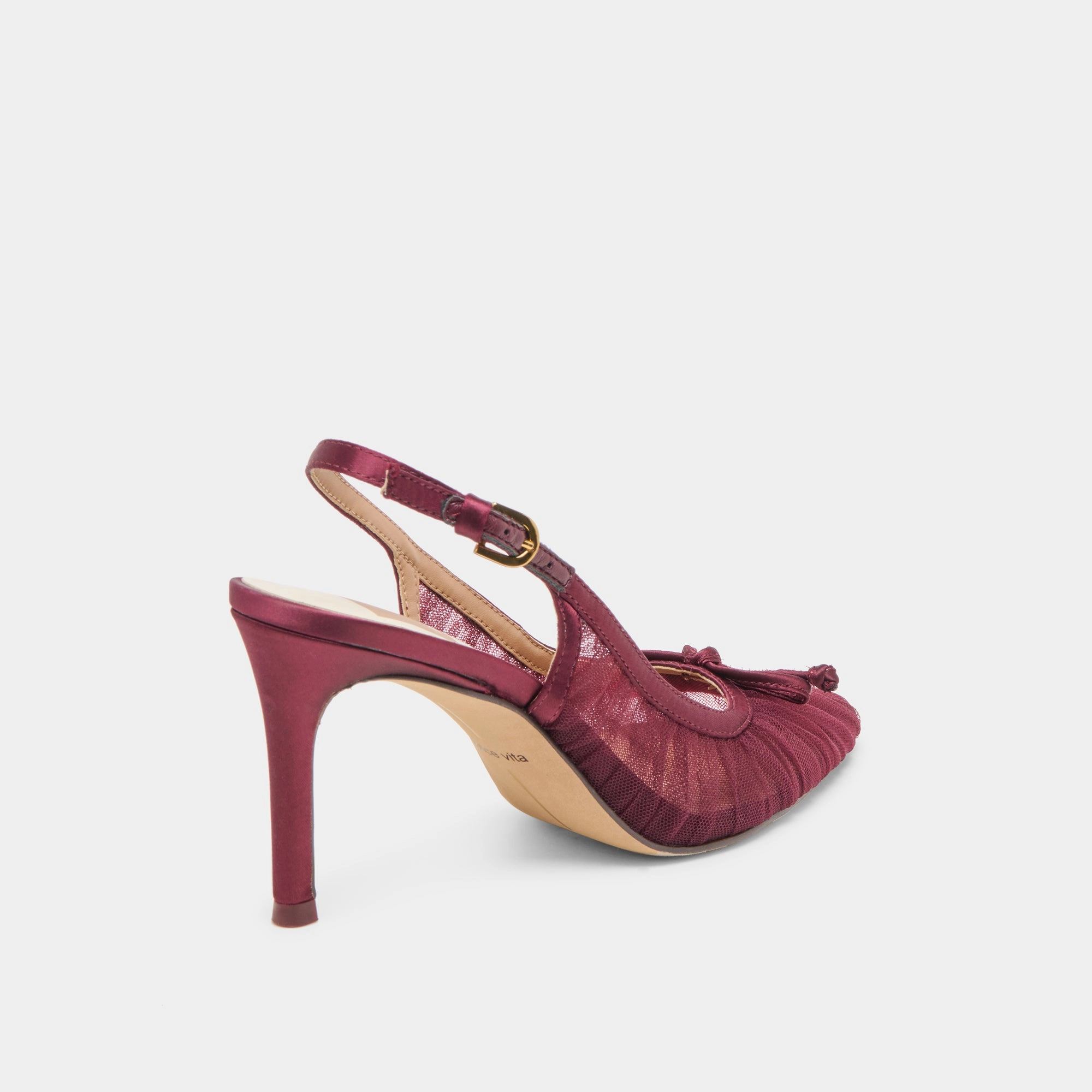 YELA HEELS CRANBERRY TULLE Urban Cool