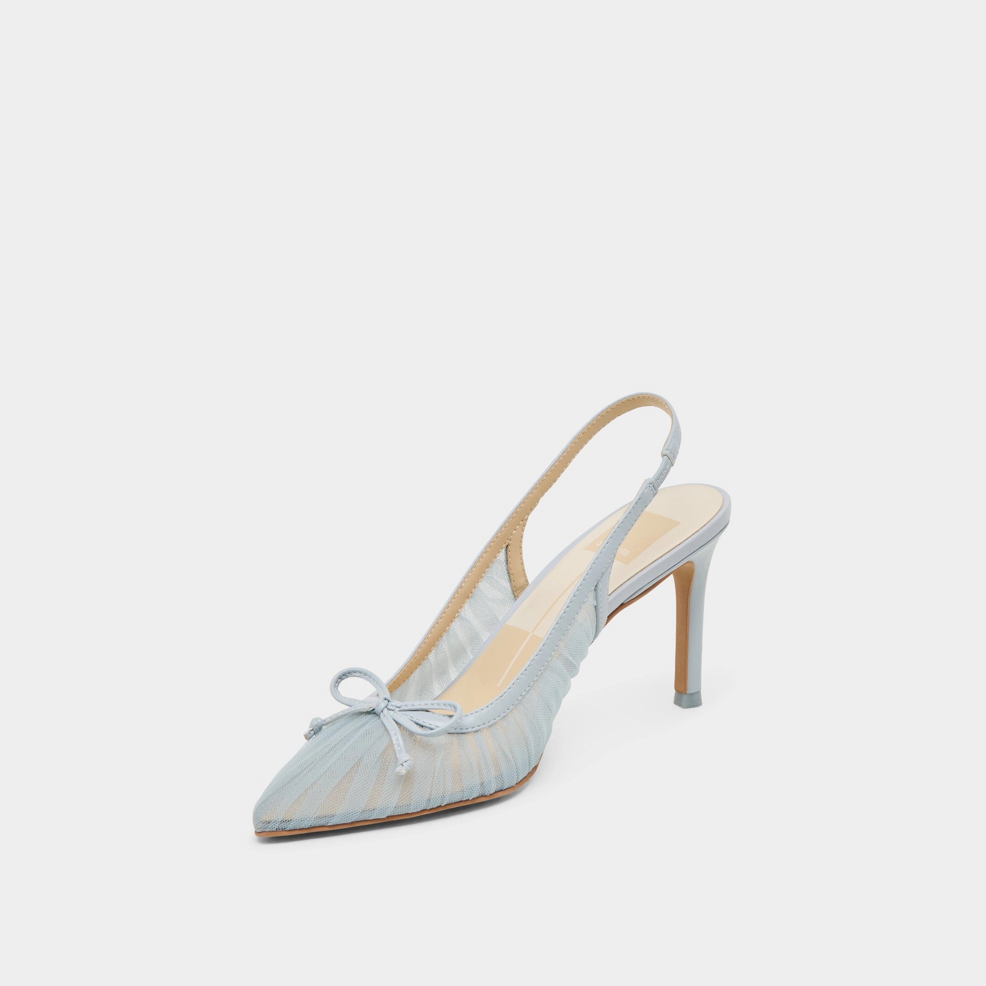 YELA HEELS LIGHT BLUE TULLE Power Heel