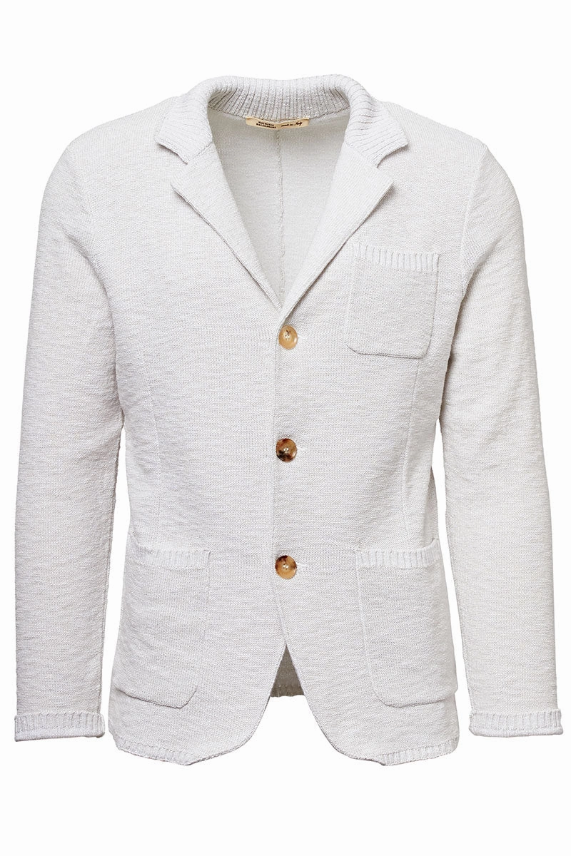 Comfortable Fit Design Layering Piece Portofino Knit Jacket