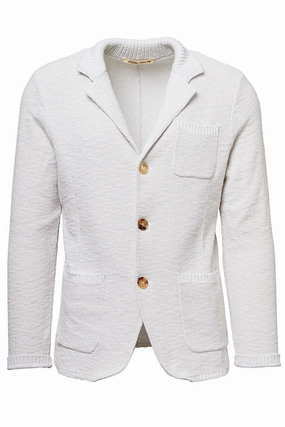 Comfortable Fit Design Layering Piece Portofino Knit Jacket