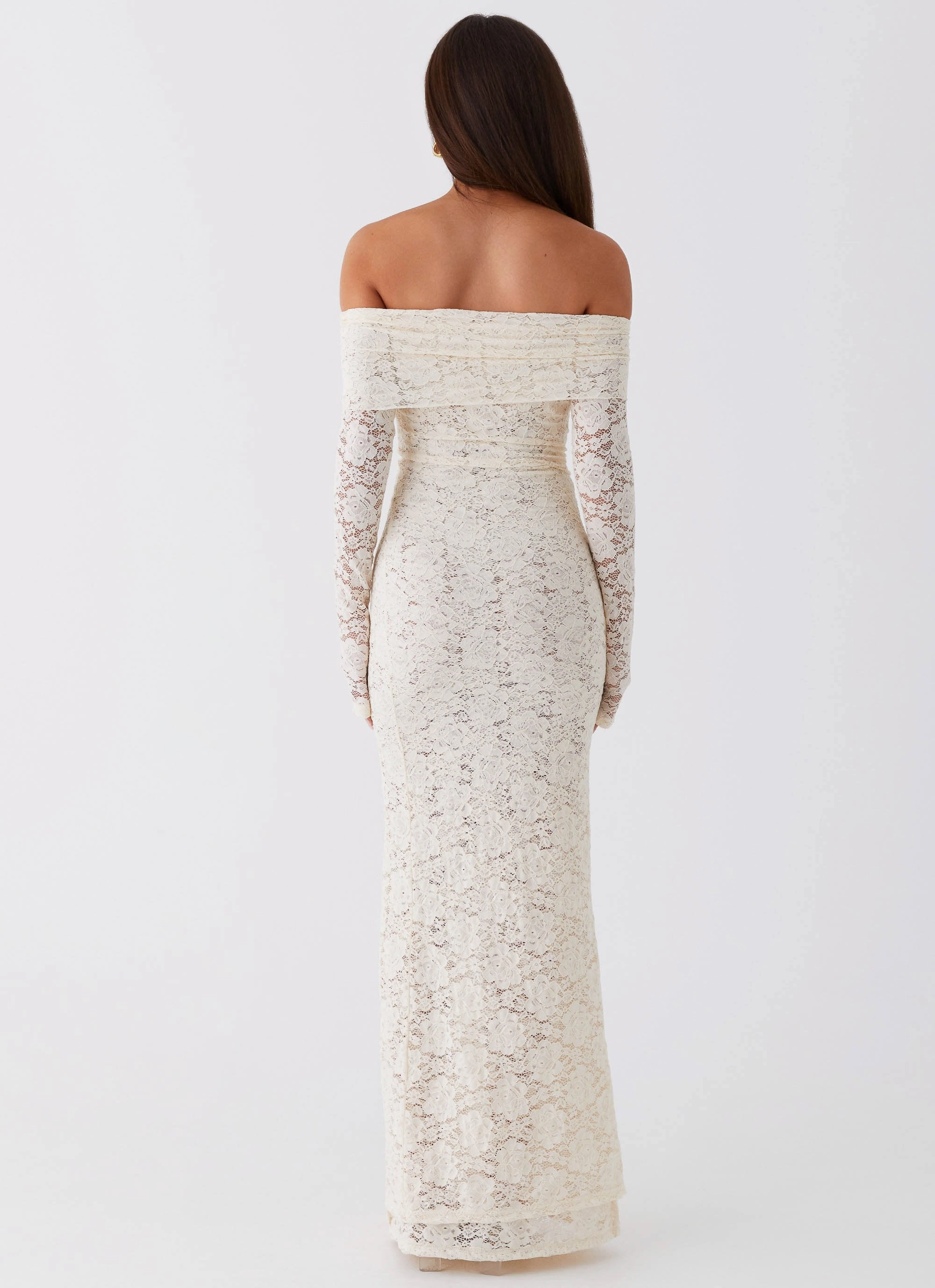 Yours Always Lace Maxi Dress - Ivory Warm Season Dreamy Presence