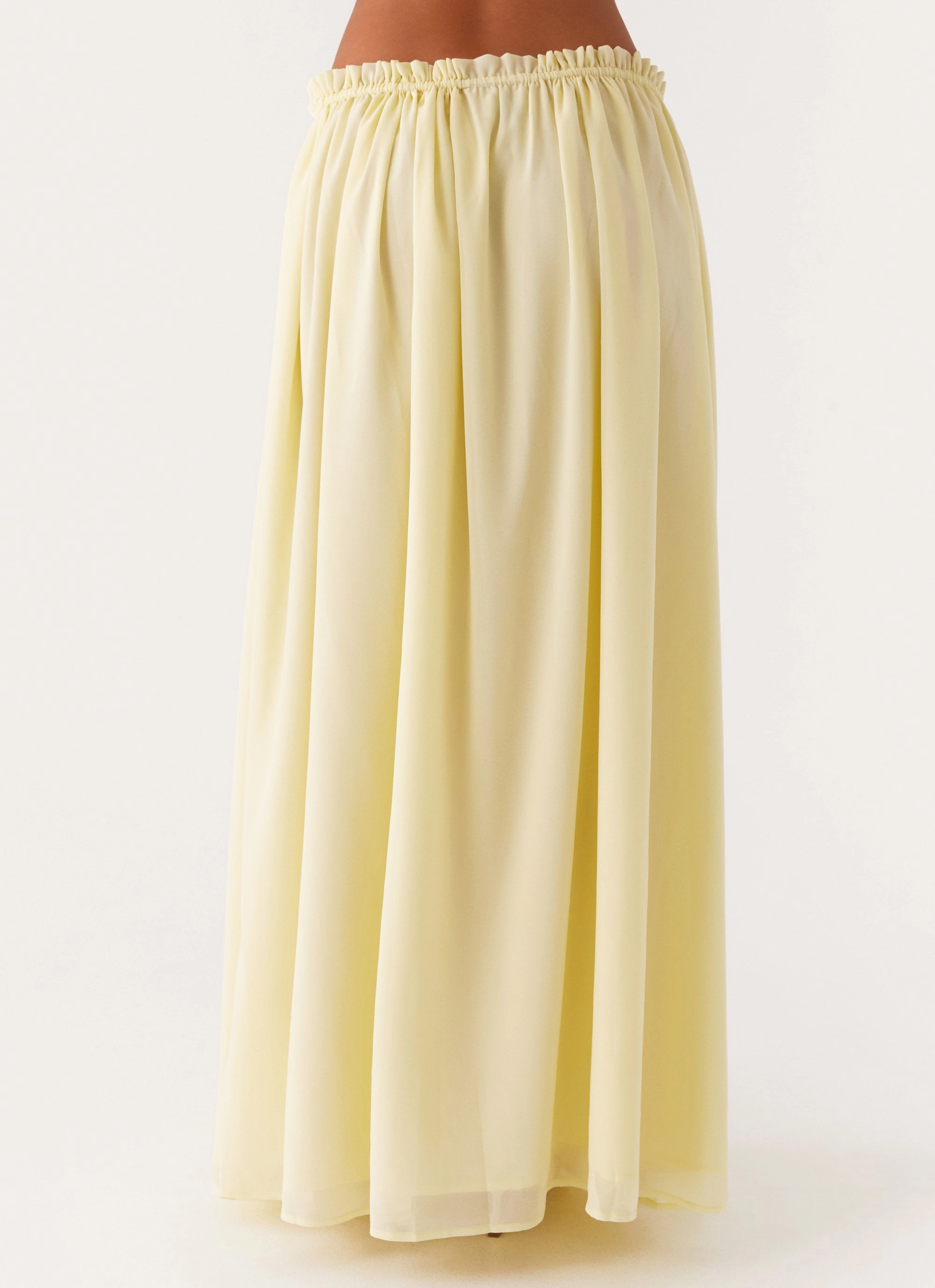 Zaya Maxi Skirt - Yellow Teen Fashion Breezy Style