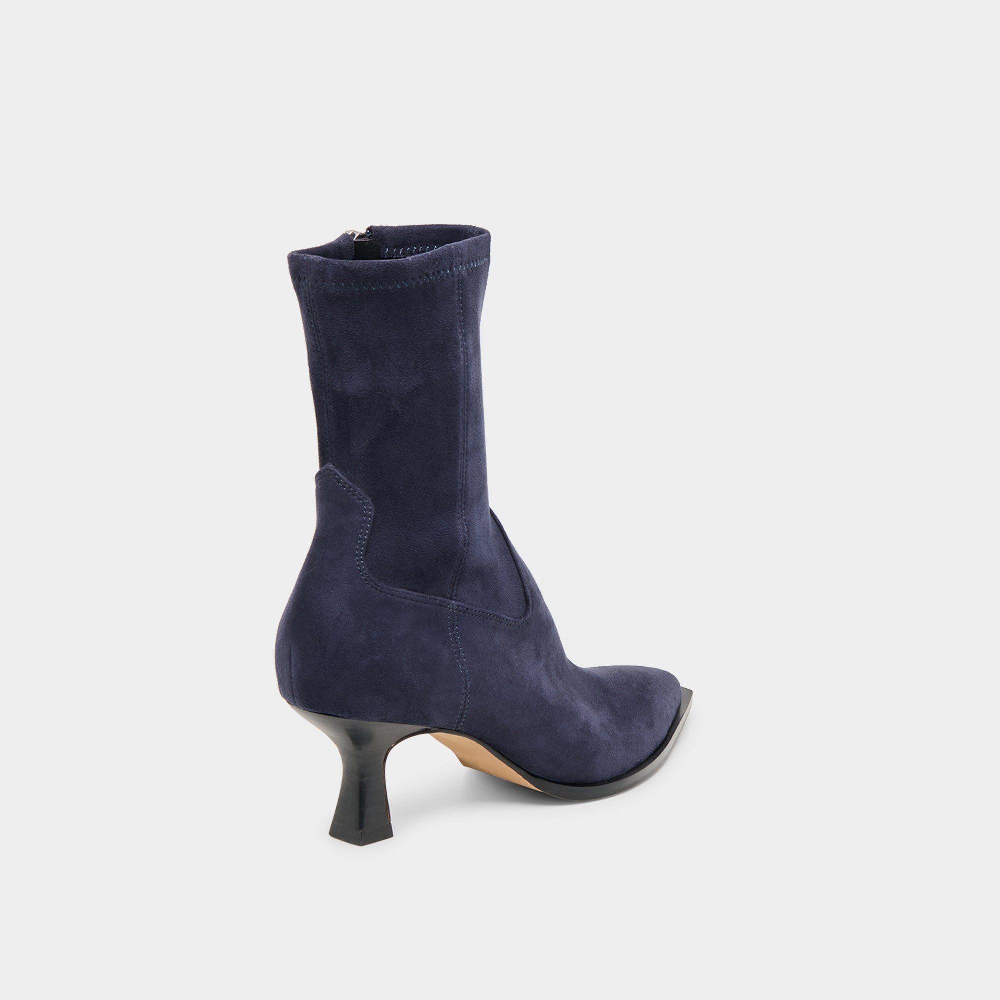 Anti   Slip Sole ARYA BOOTS NAVY STELLA SUEDE