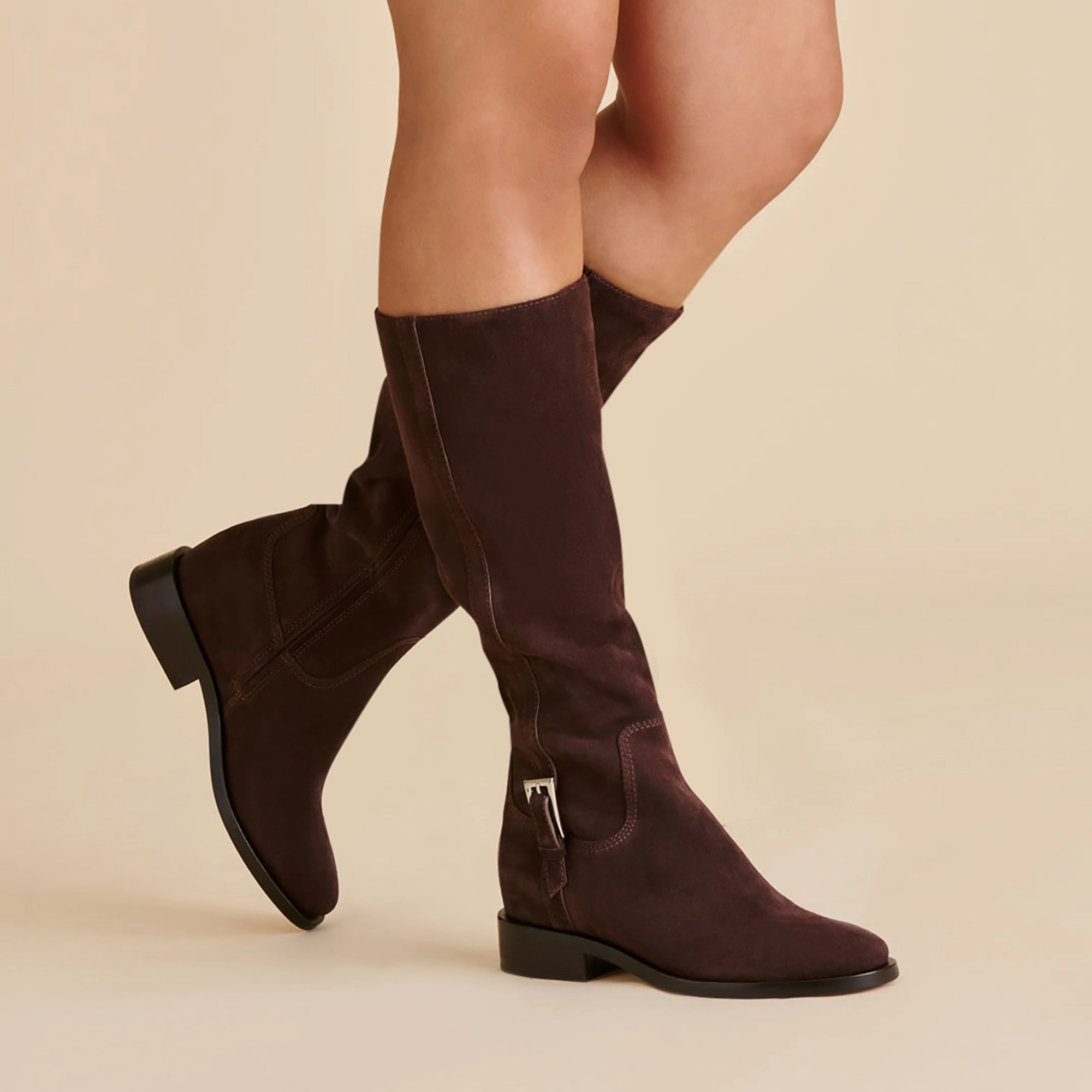 Comfort Stretch Fashion Accessory KILIAN H2O BOOTS MAHOGANY SUEDE