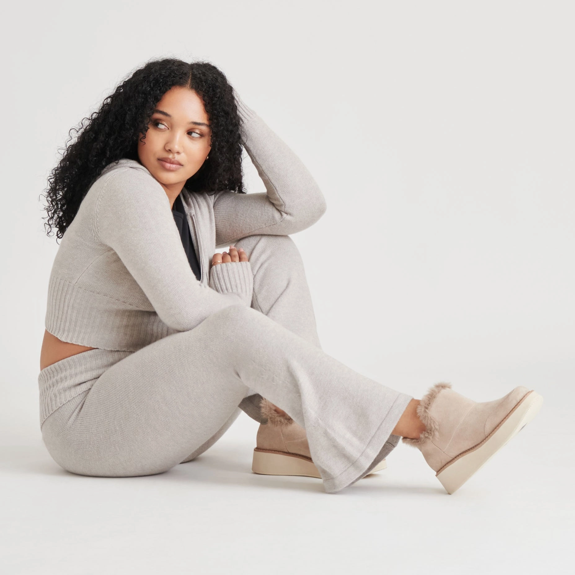 ARDY PLUSH H2O BOOTIES TAUPE SUEDE Breathable Uppers Reinforced Form Mountain Hike